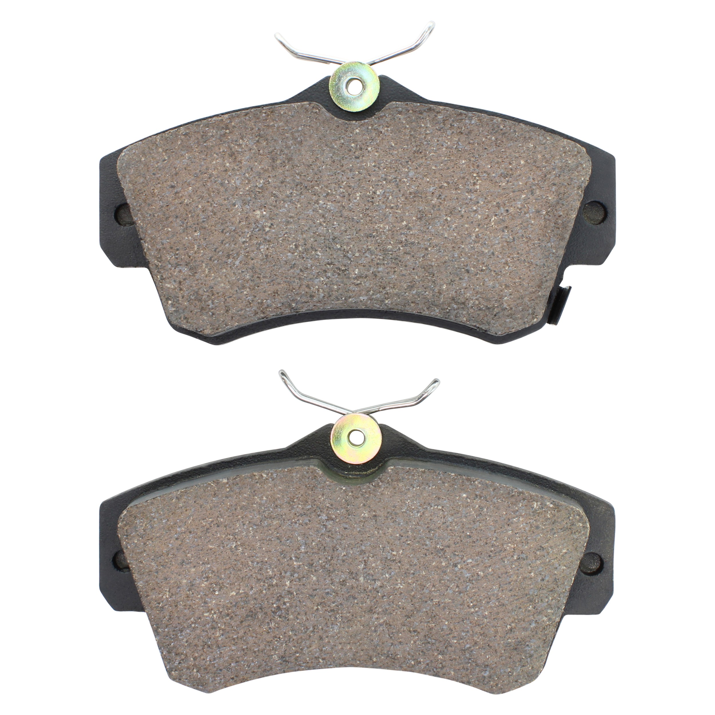 Quality-Built Premium Semi-Metallic Brake Pads w/ Hardware