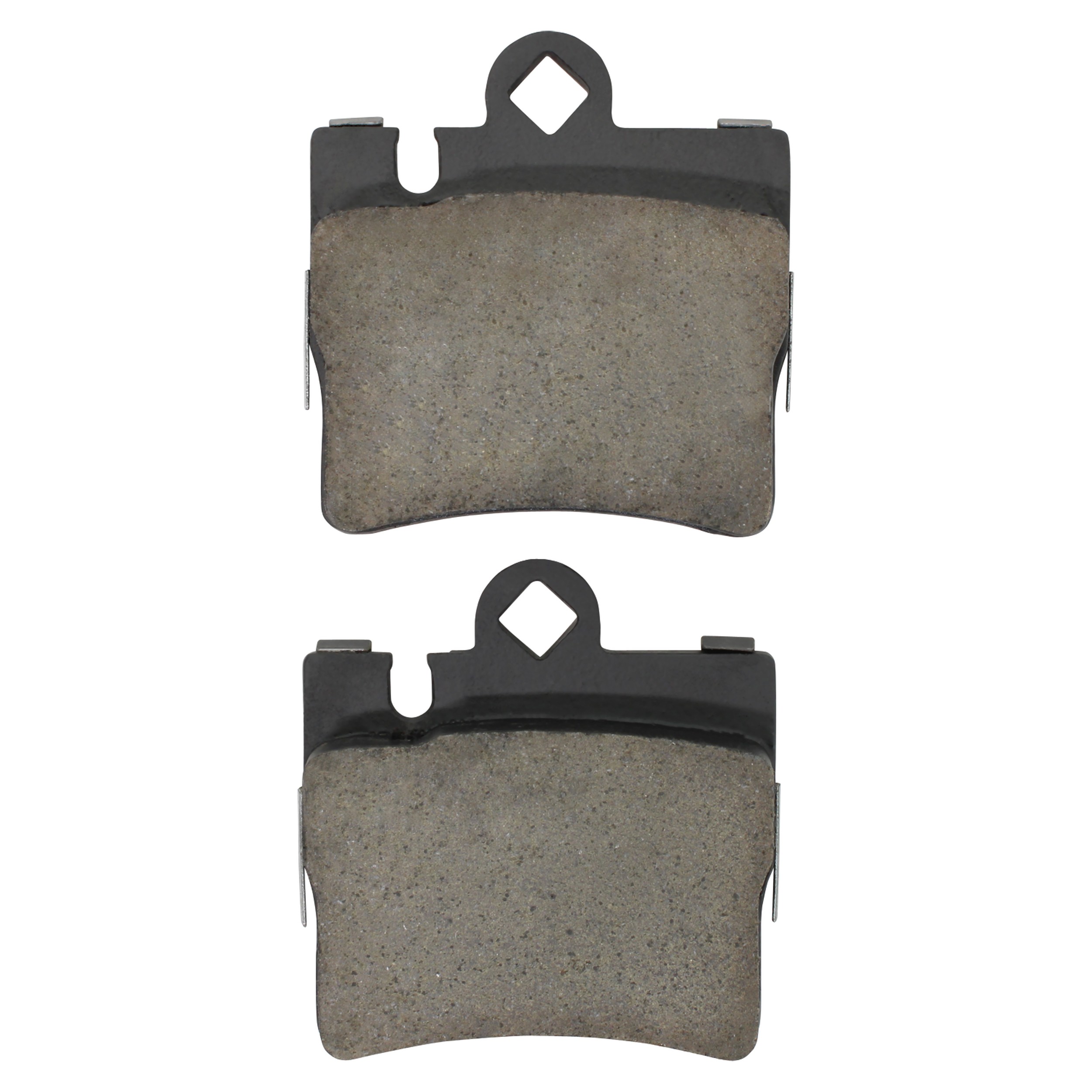 Quality-Built Premium Semi-Metallic Brake Pads w/ Hardware