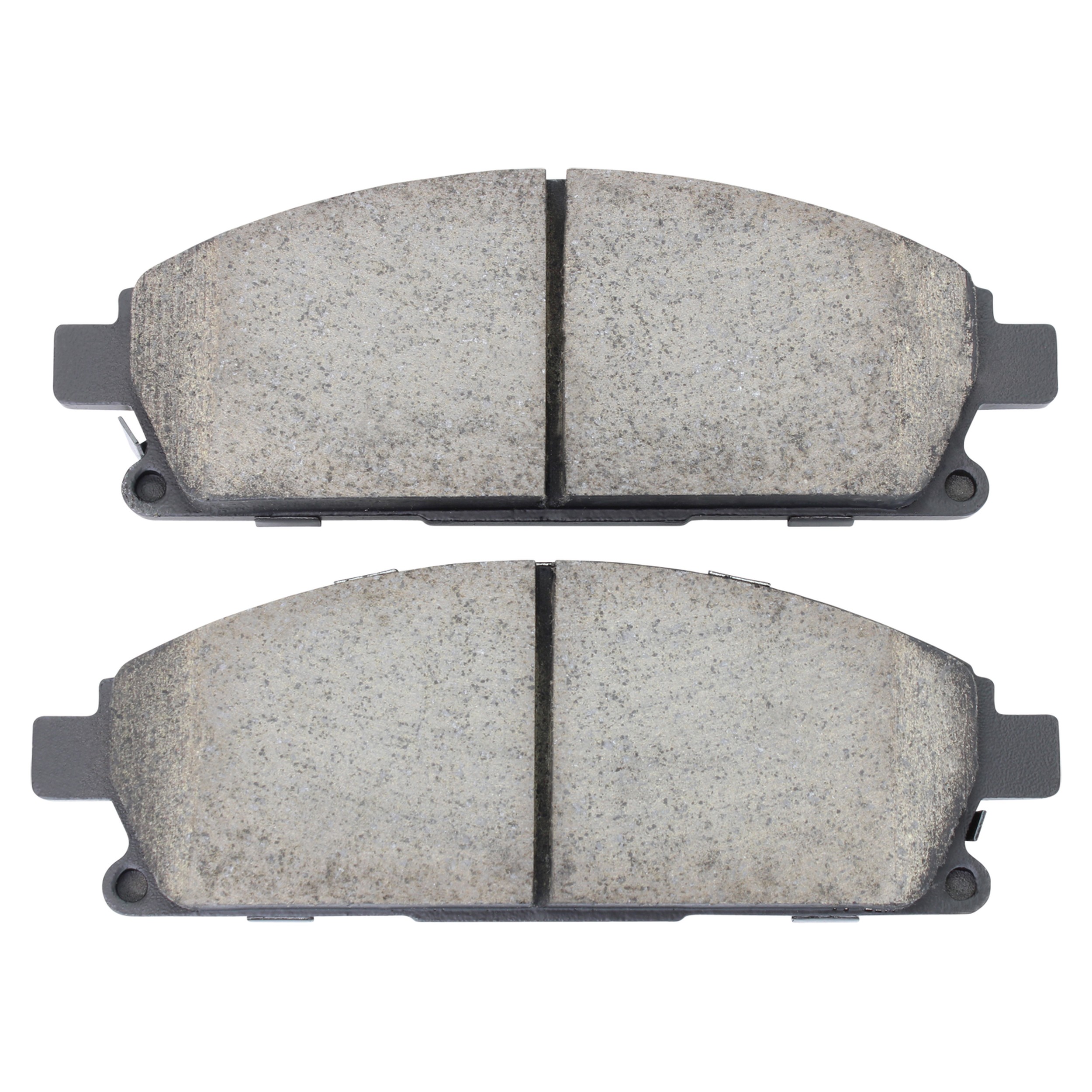 Quality-Built Premium Semi-Metallic Brake Pads w/ Hardware