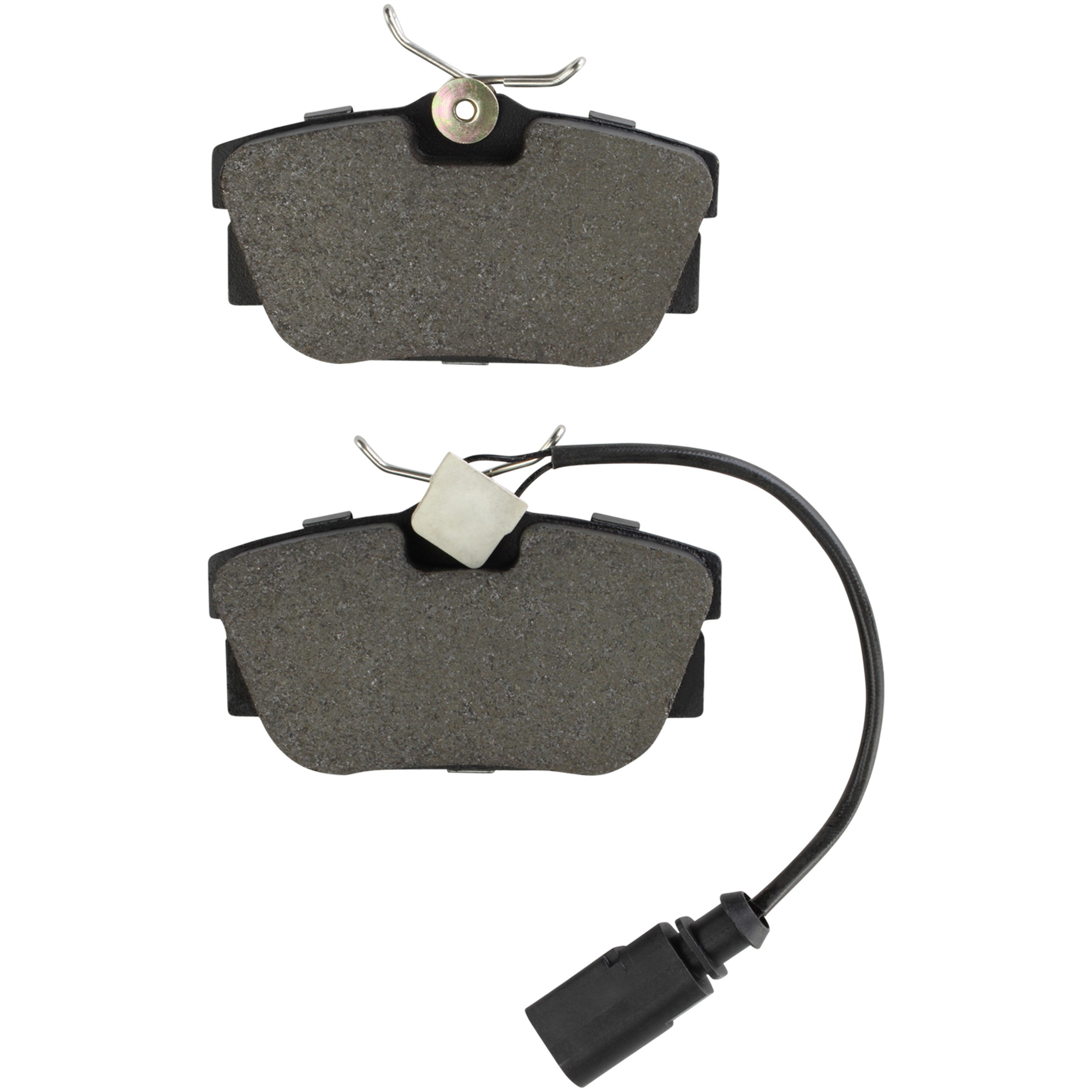 Quality-Built Premium Semi-Metallic Brake Pads w/ Hardware