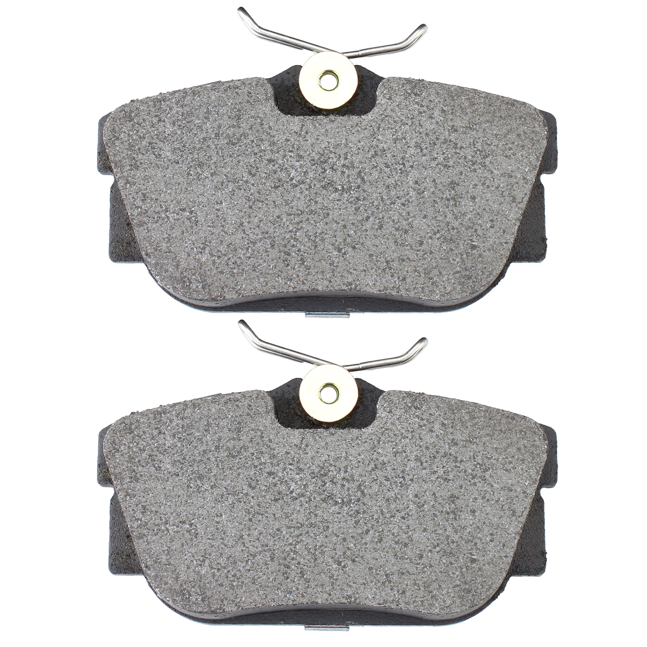 Quality-Built Premium Semi-Metallic Brake Pads w/ Hardware