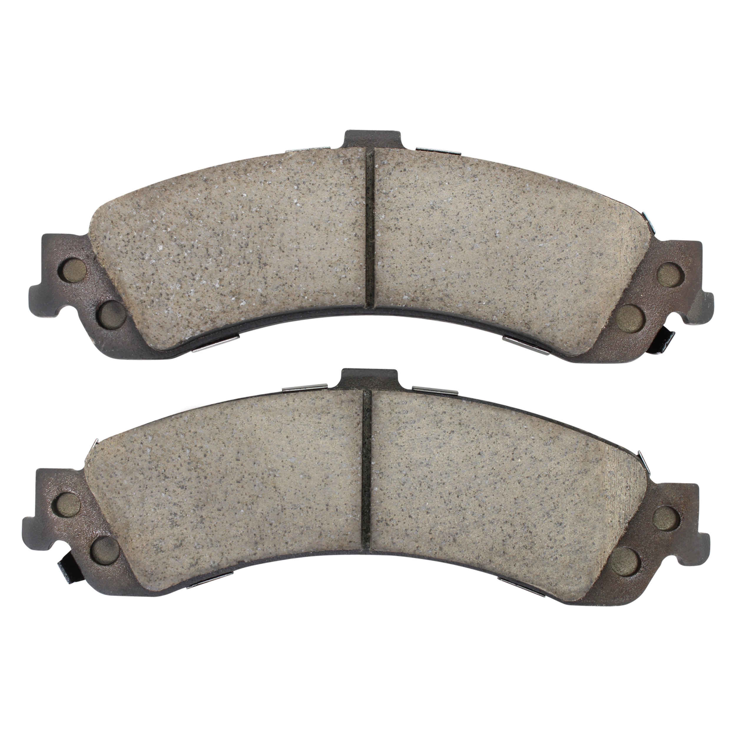 Quality-Built Premium Ceramic Brake Pads w/ Hardware