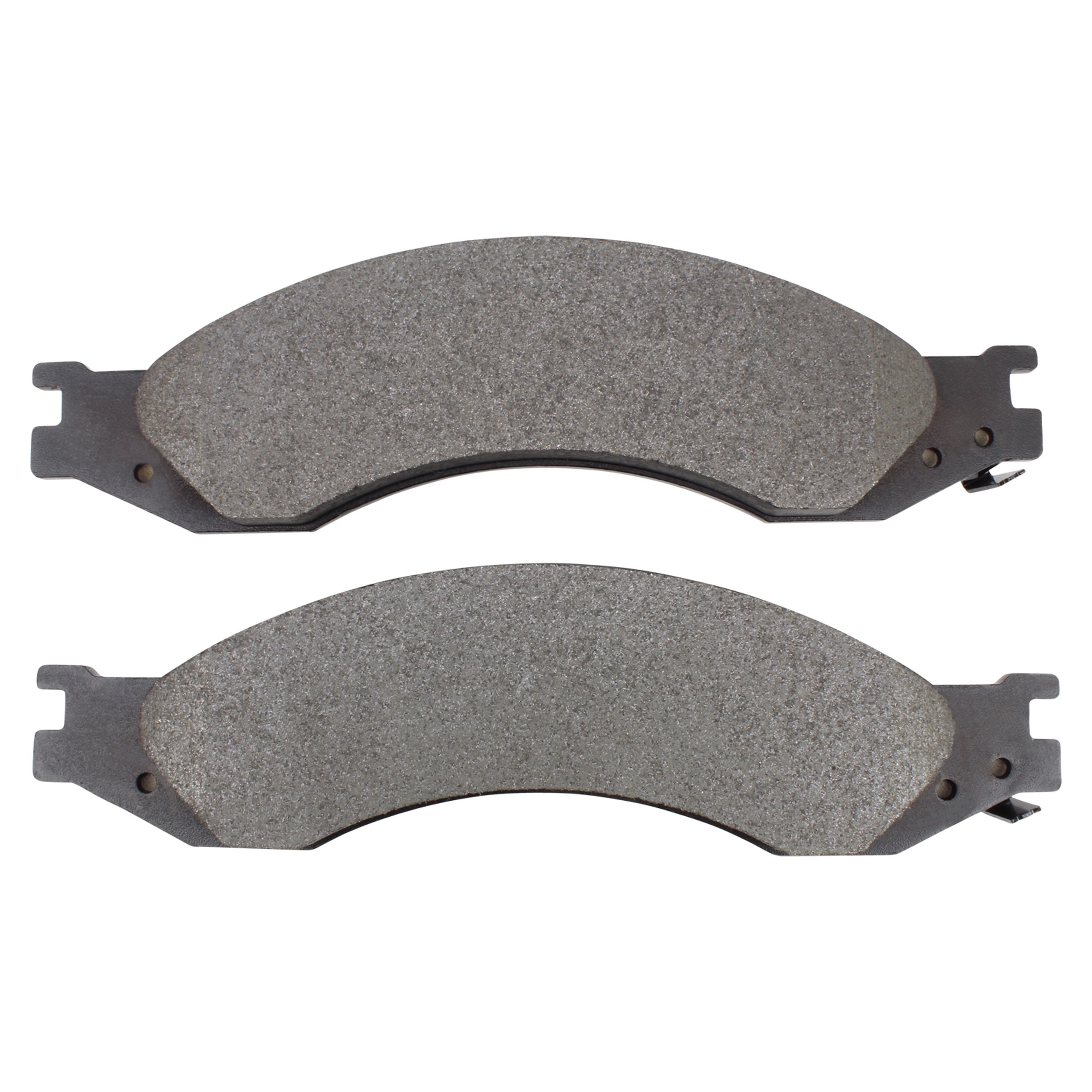 Quality-Built Premium Semi-Metallic Brake Pads w/ Hardware