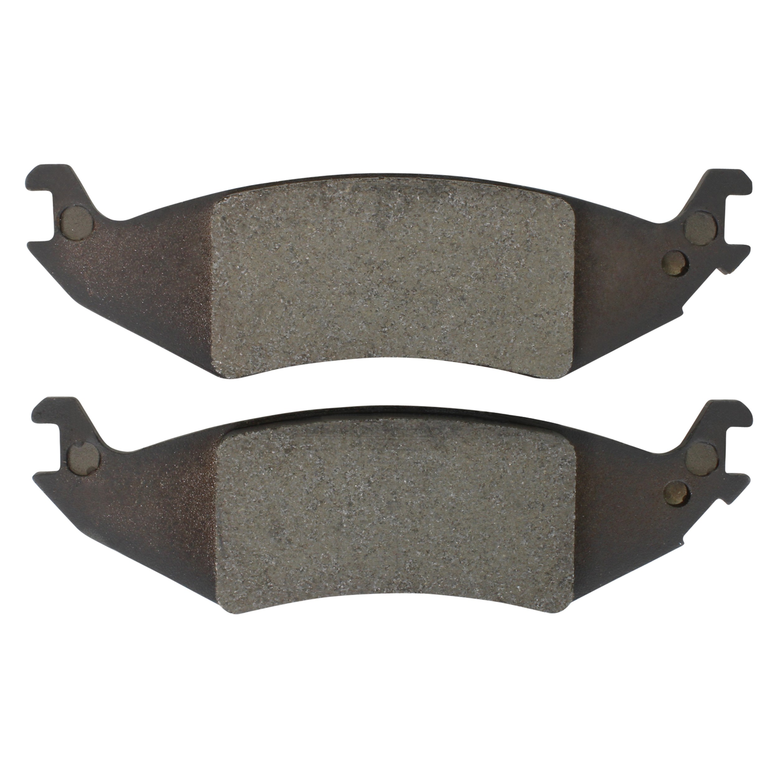 Quality-Built Premium Semi-Metallic Brake Pads w/ Hardware