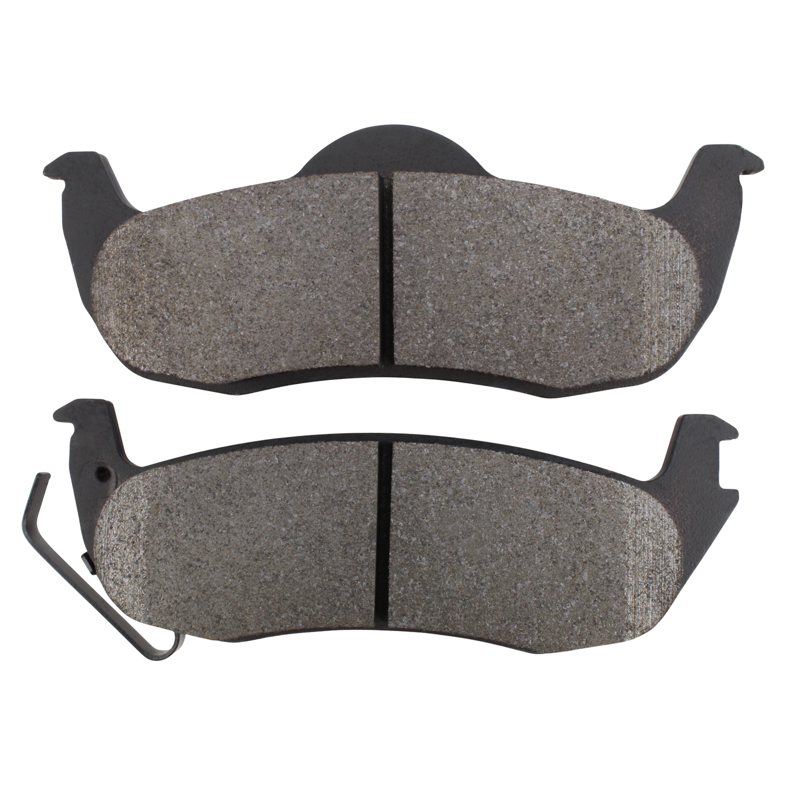 Quality-Built Premium Semi-Metallic Brake Pads w/ Hardware