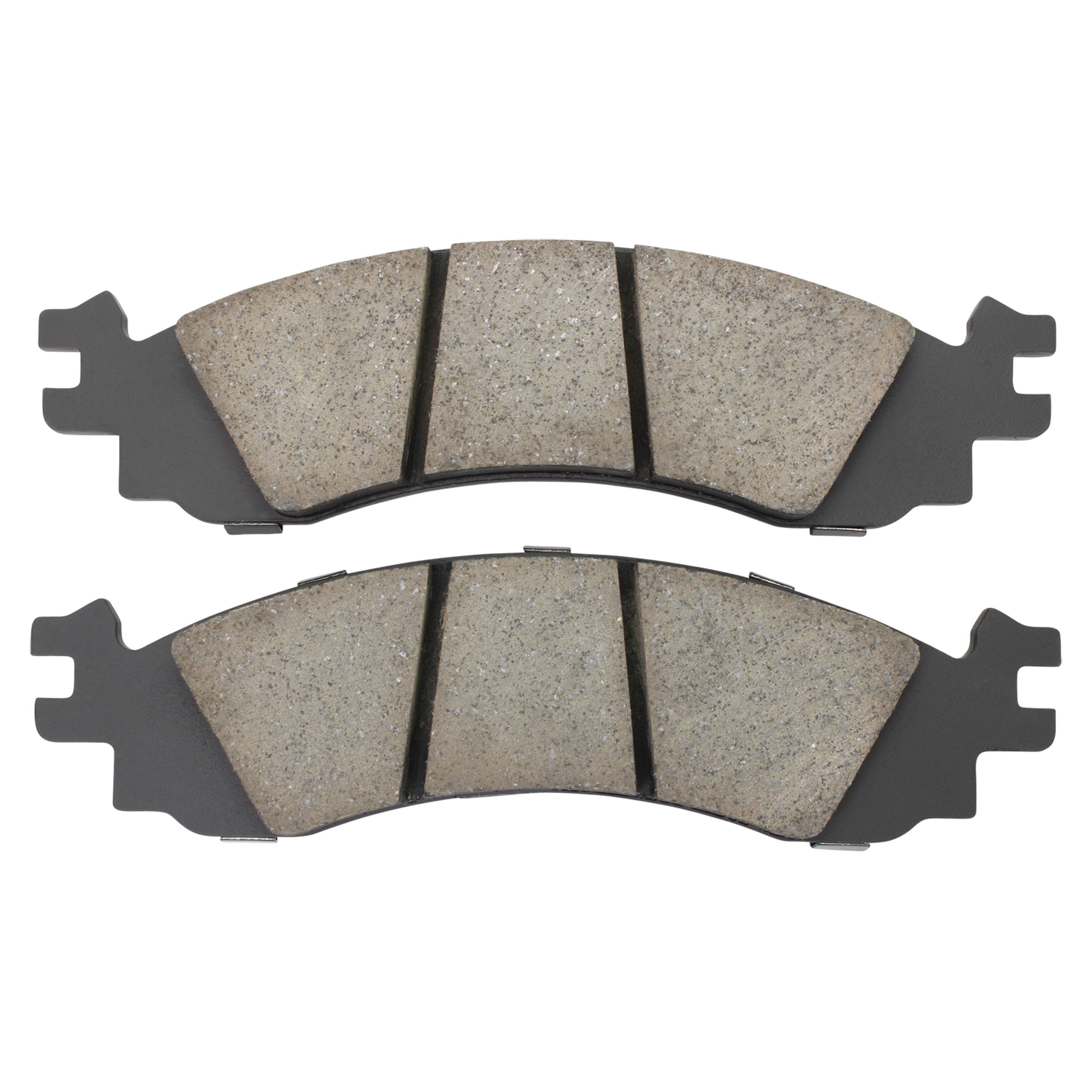 Quality-Built Premium Ceramic Brake Pads w/ Hardware