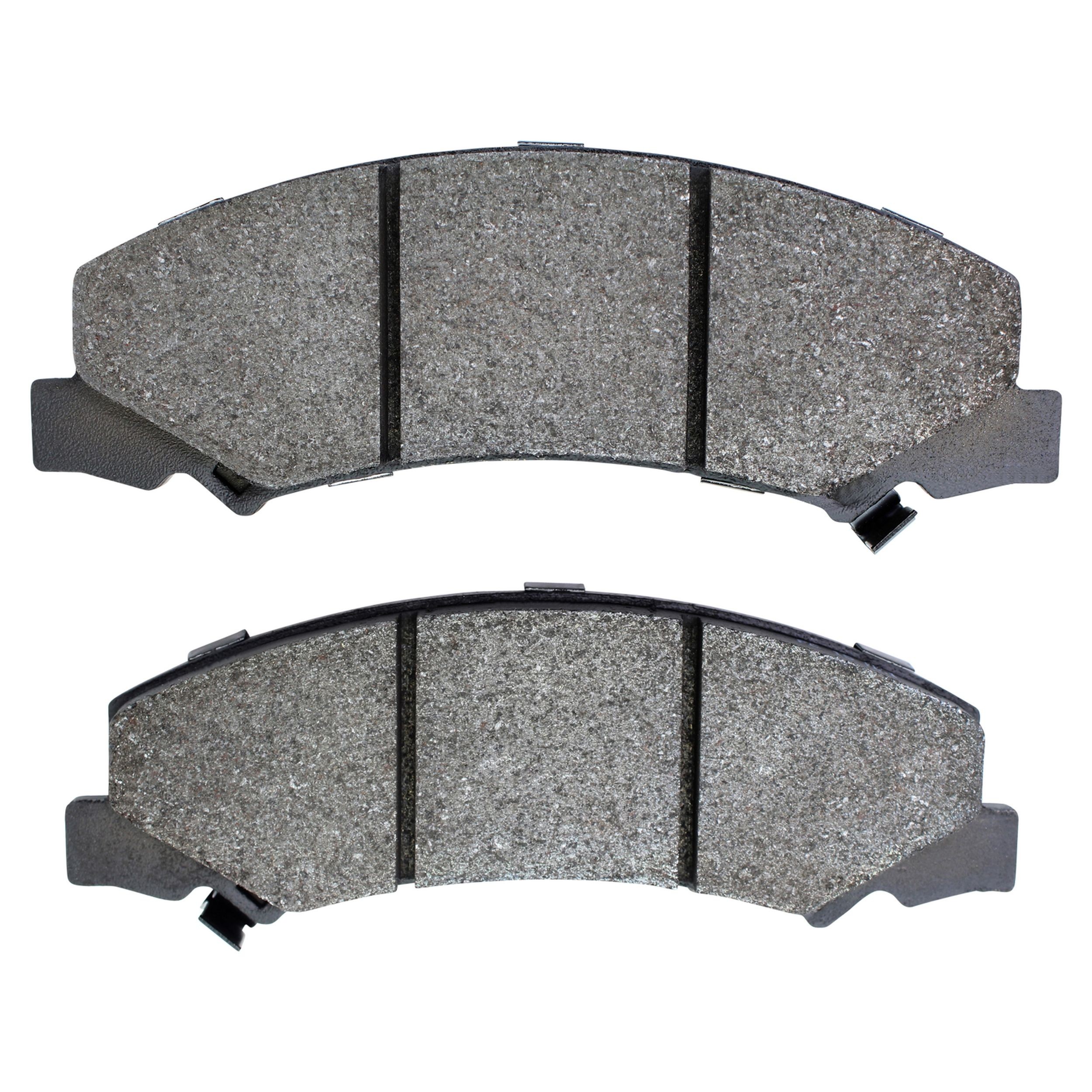 Quality-Built Premium Semi-Metallic Brake Pads w/ Hardware