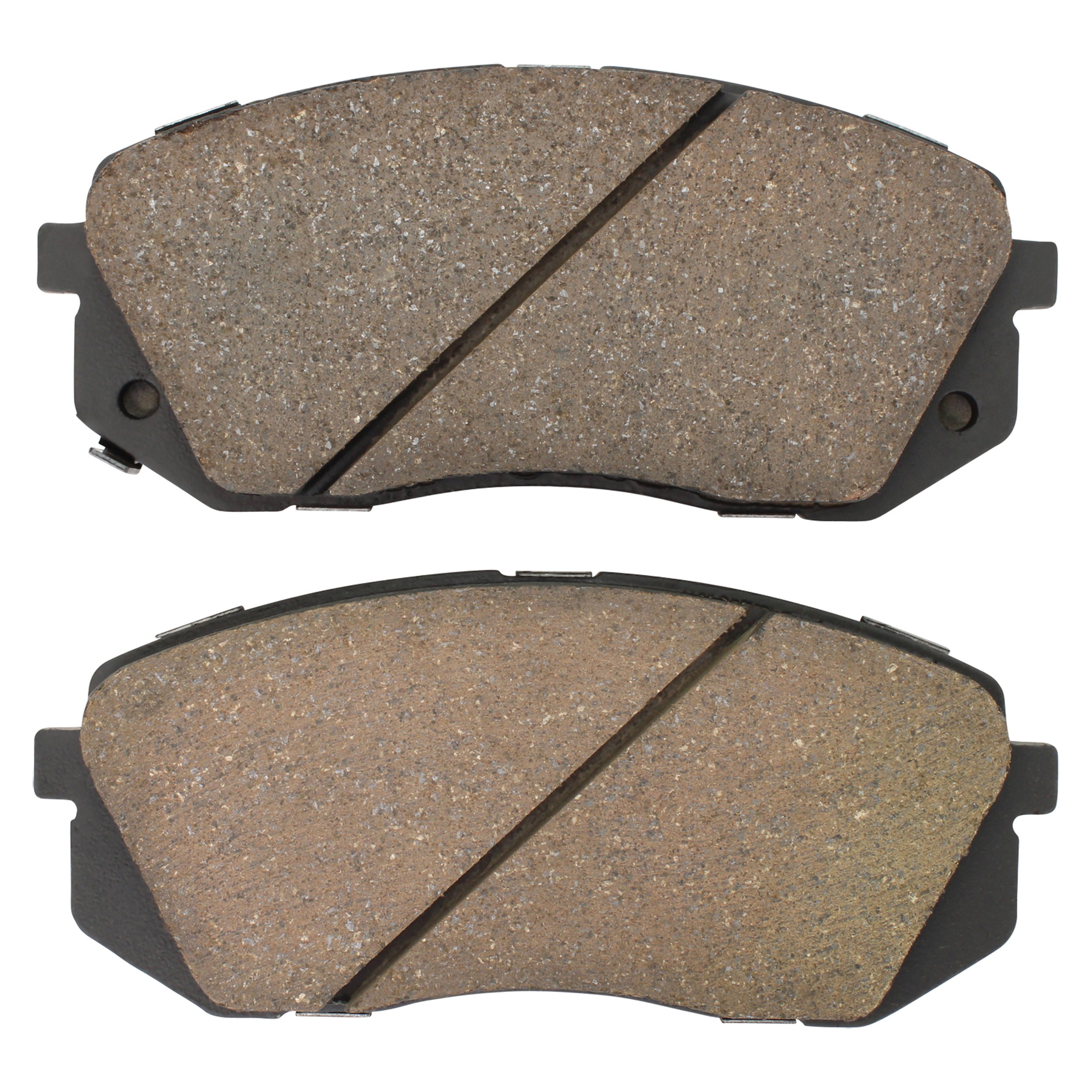 Quality-Built Premium Semi-Metallic Brake Pads w/ Hardware