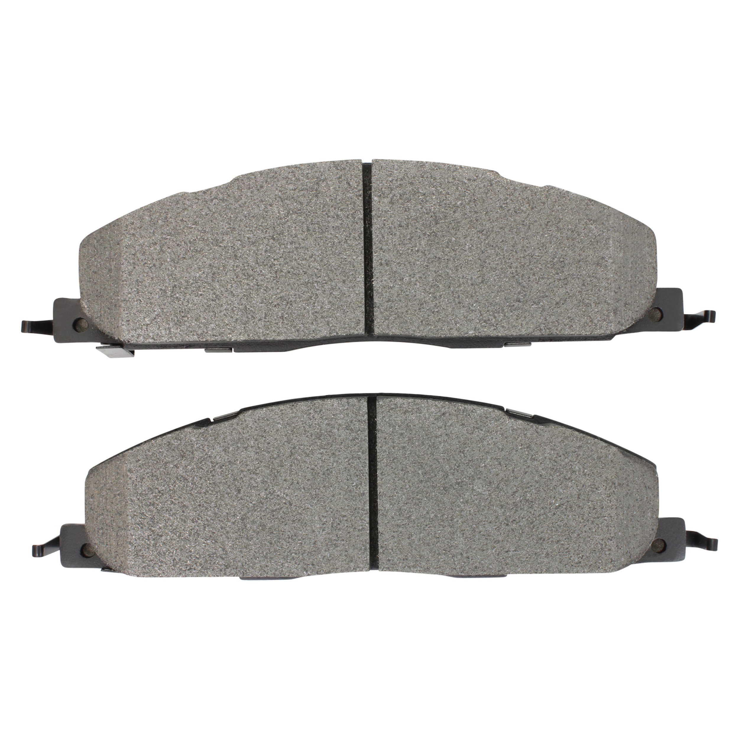 Quality-Built Premium Semi-Metallic Brake Pads w/ Hardware