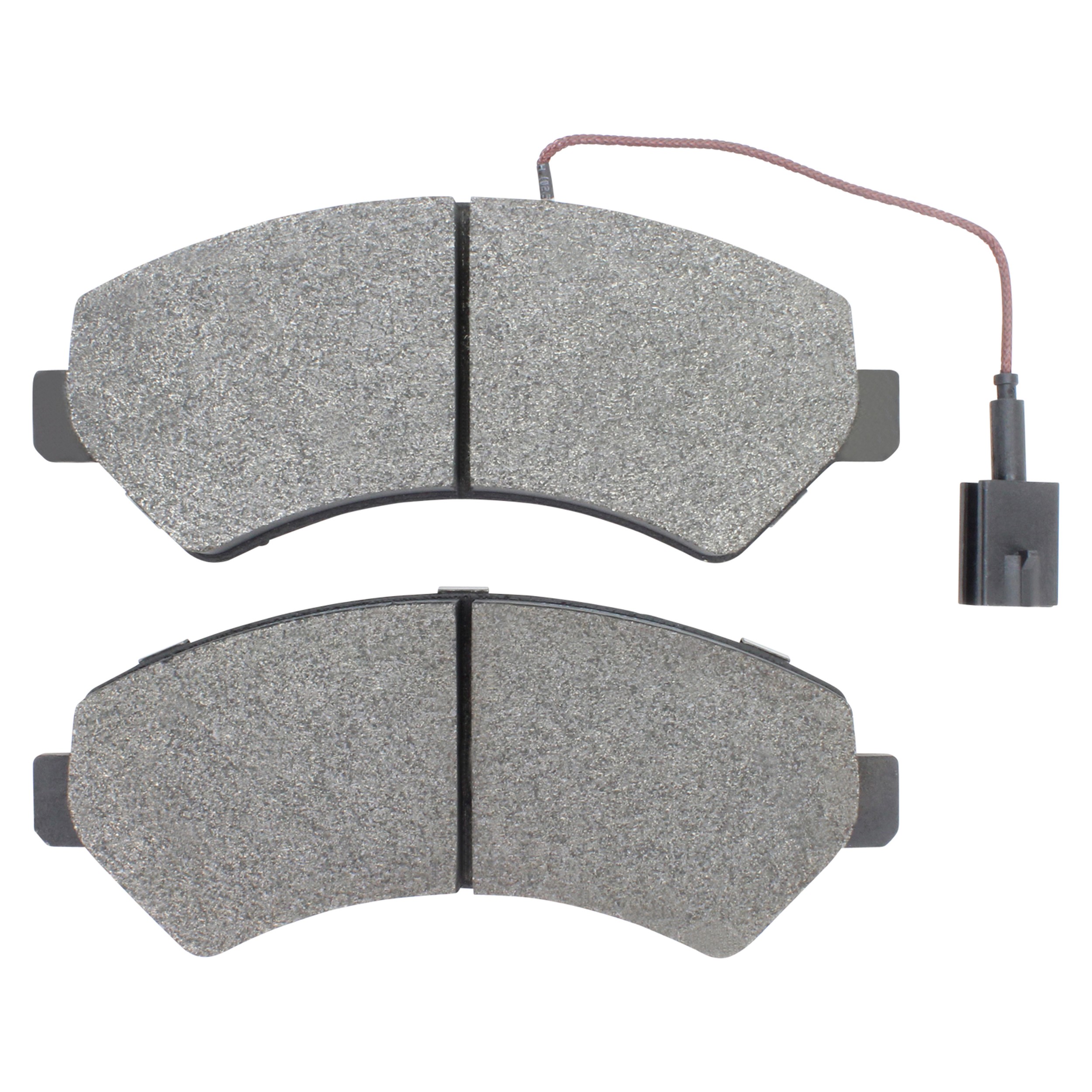 Quality-Built Premium Semi-Metallic Brake Pads w/ Hardware
