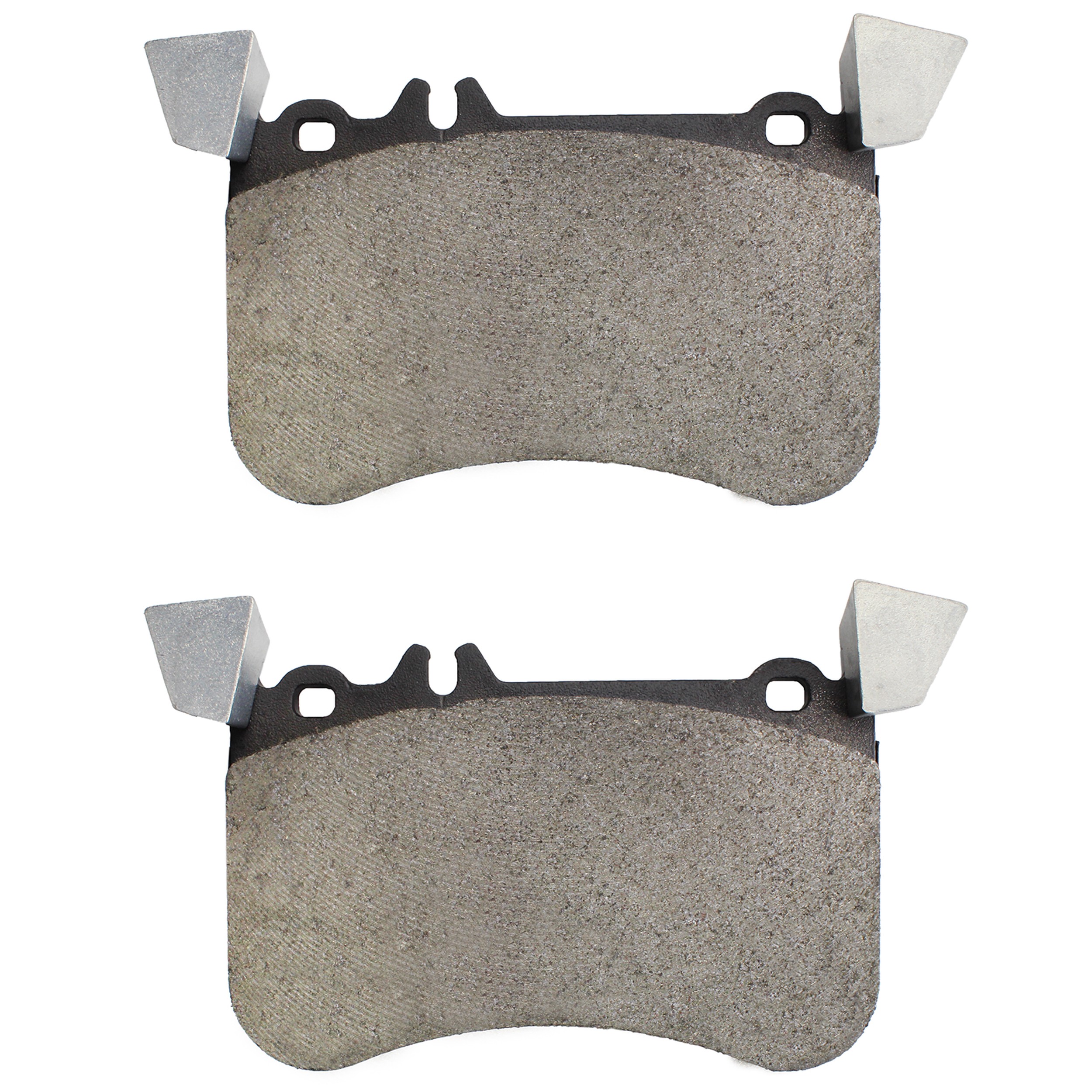 Quality-Built Premium Semi-Metallic Brake Pads w/ Hardware