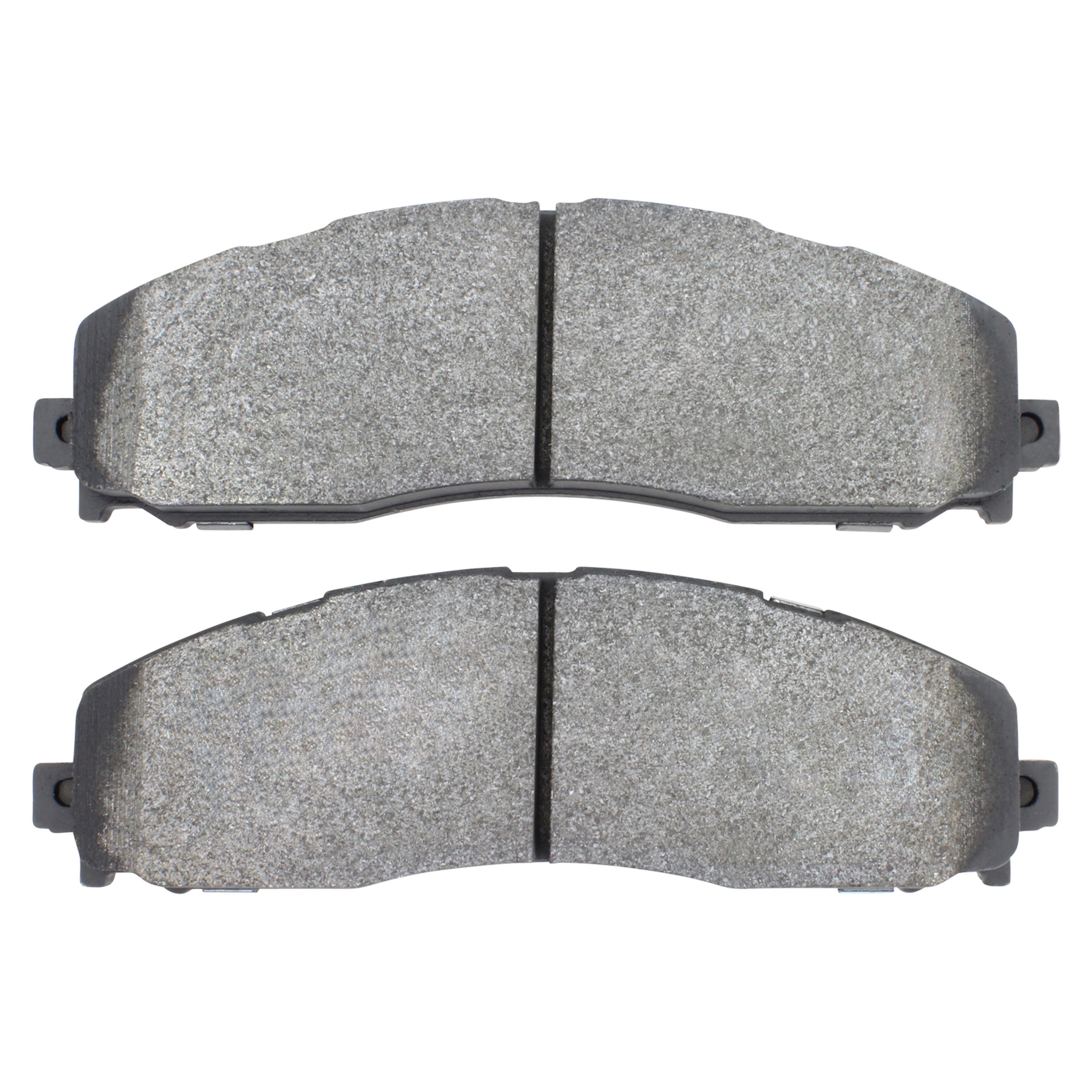 Quality-Built Premium Semi-Metallic Brake Pads w/ Hardware