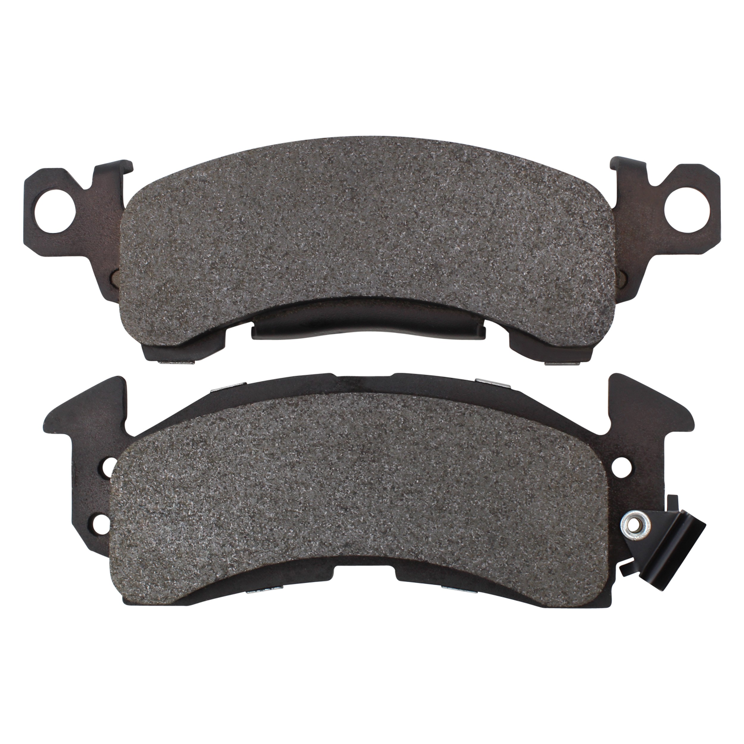 Quality-Built Black Series Semi-Metallic Brake Pads w/ Hardware