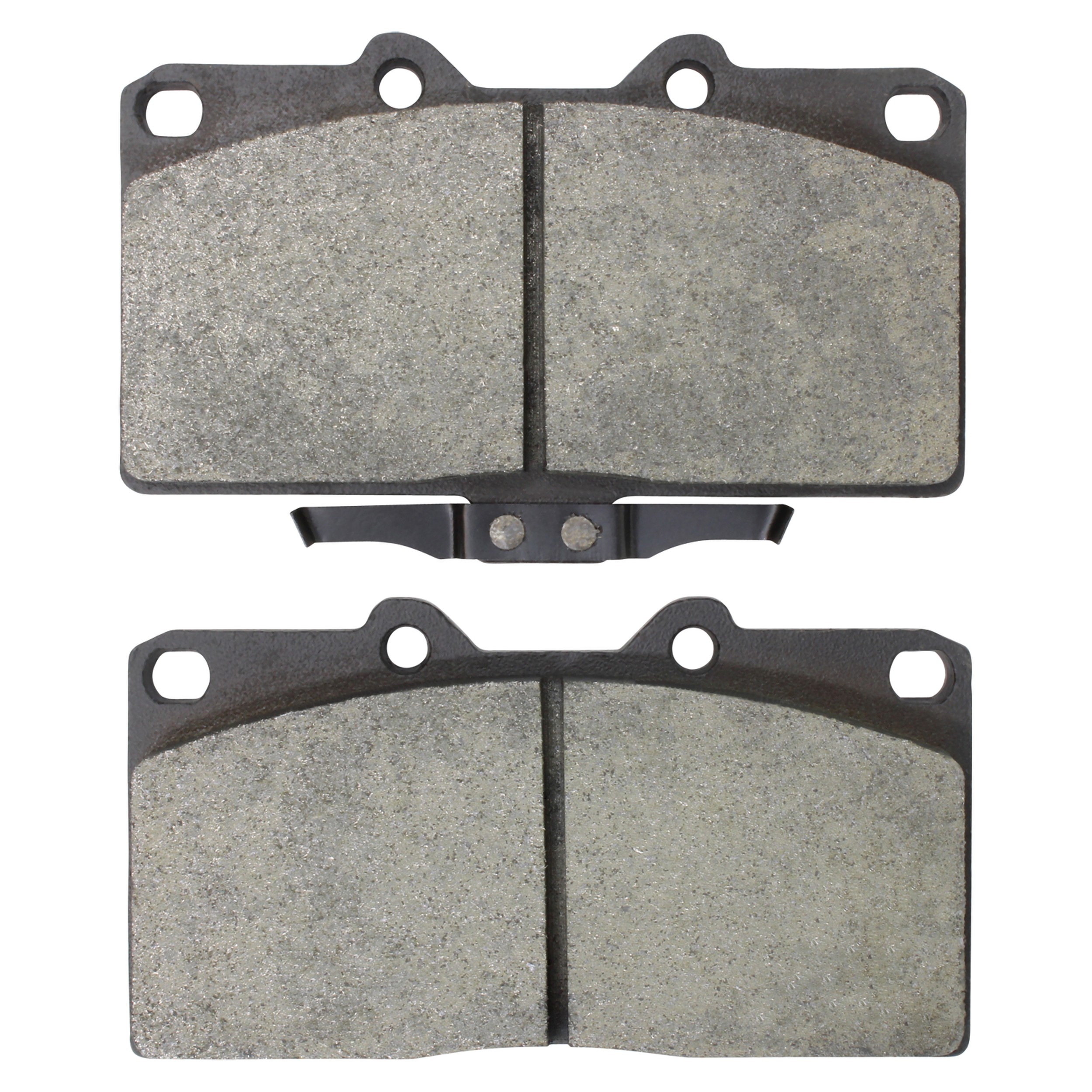 Quality-Built Black Series Semi-Metallic Brake Pads w/ Hardware