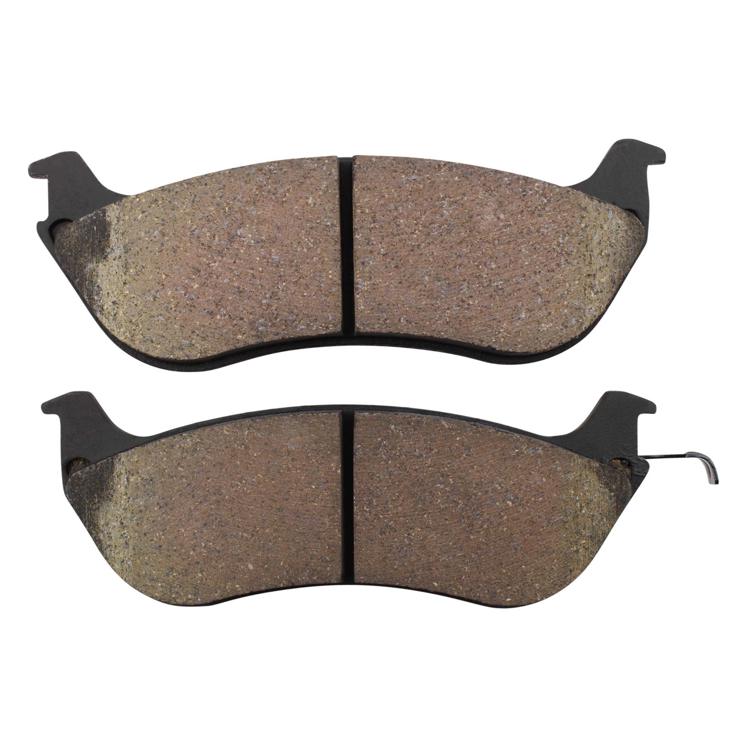 Quality-Built Black Series Semi-Metallic Brake Pads w/ Hardware