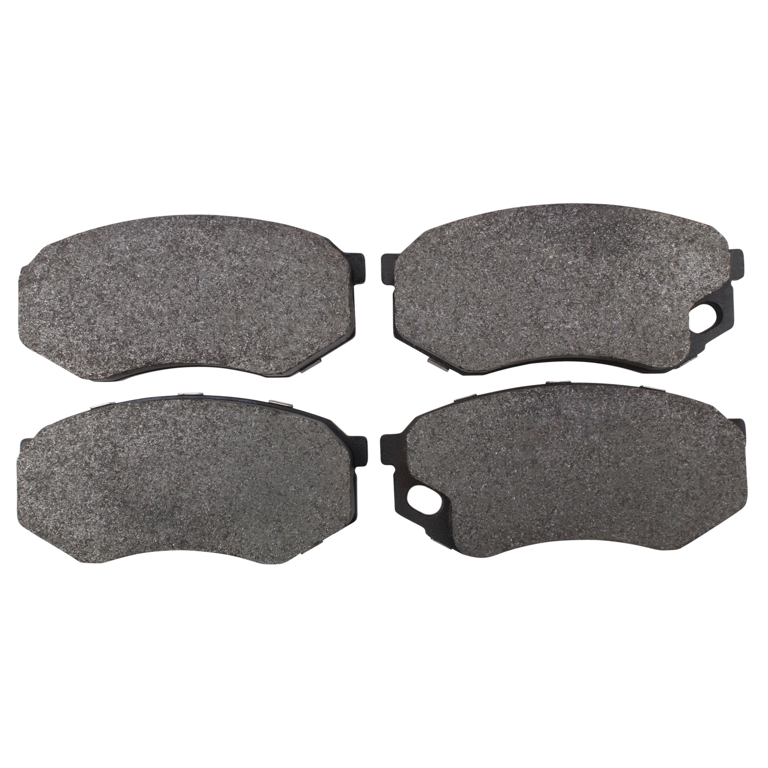 Quality-Built Black Series Semi-Metallic Brake Pads w/ Hardware