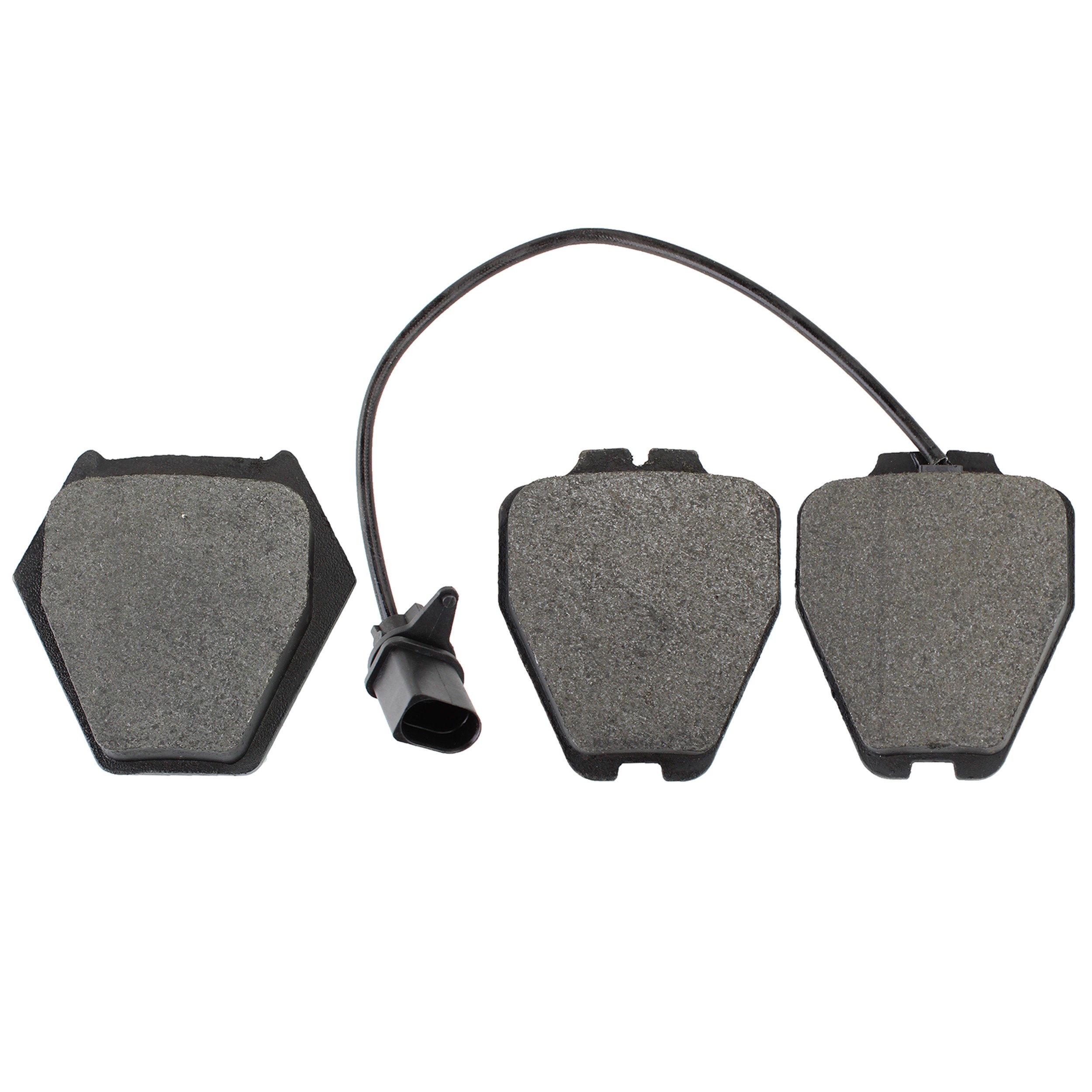 Quality-Built Black Series Semi-Metallic Brake Pads w/ Hardware