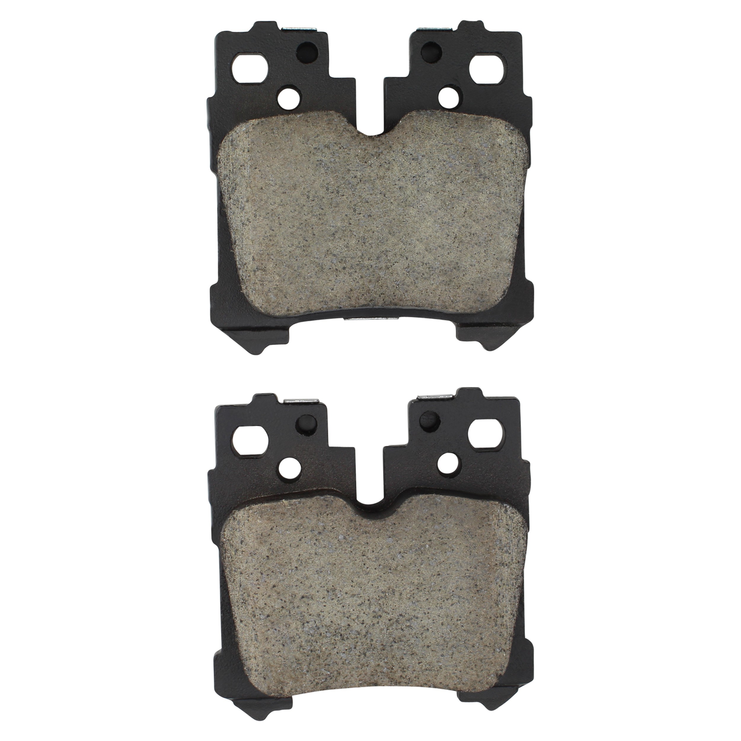 Quality-Built Black Series Semi-Metallic Brake Pads w/ Hardware