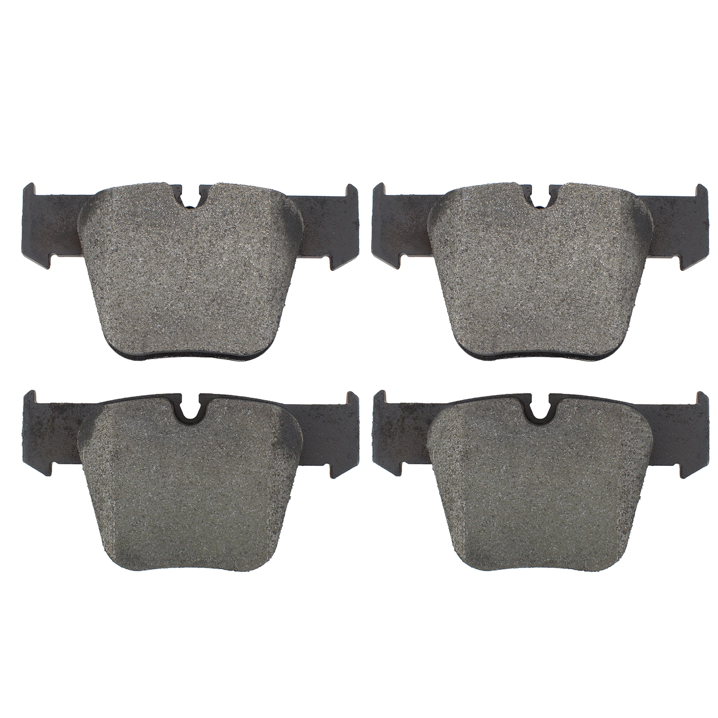 Quality-Built Black Series Semi-Metallic Brake Pads w/ Hardware