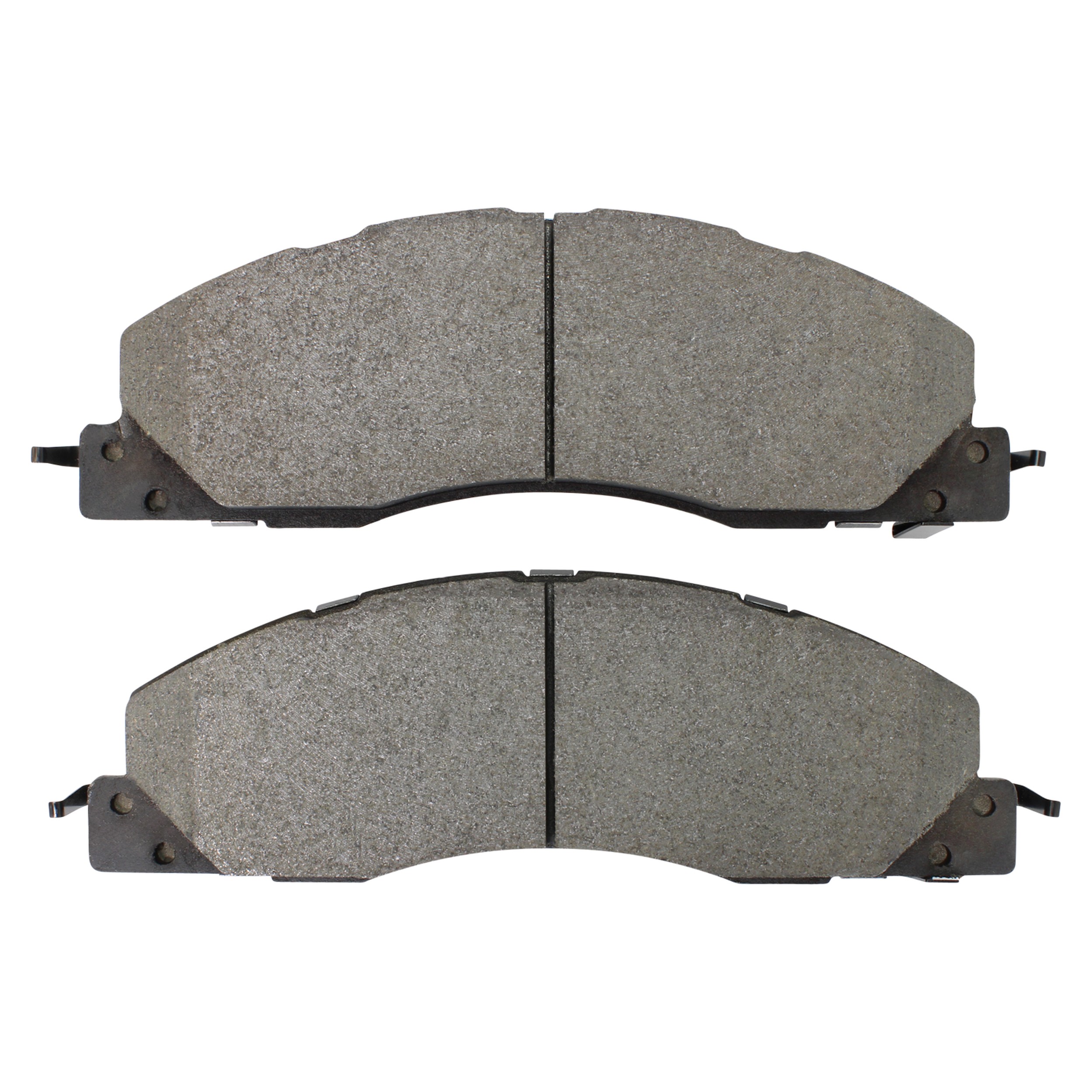 Quality-Built Black Series Semi-Metallic Brake Pads w/ Hardware