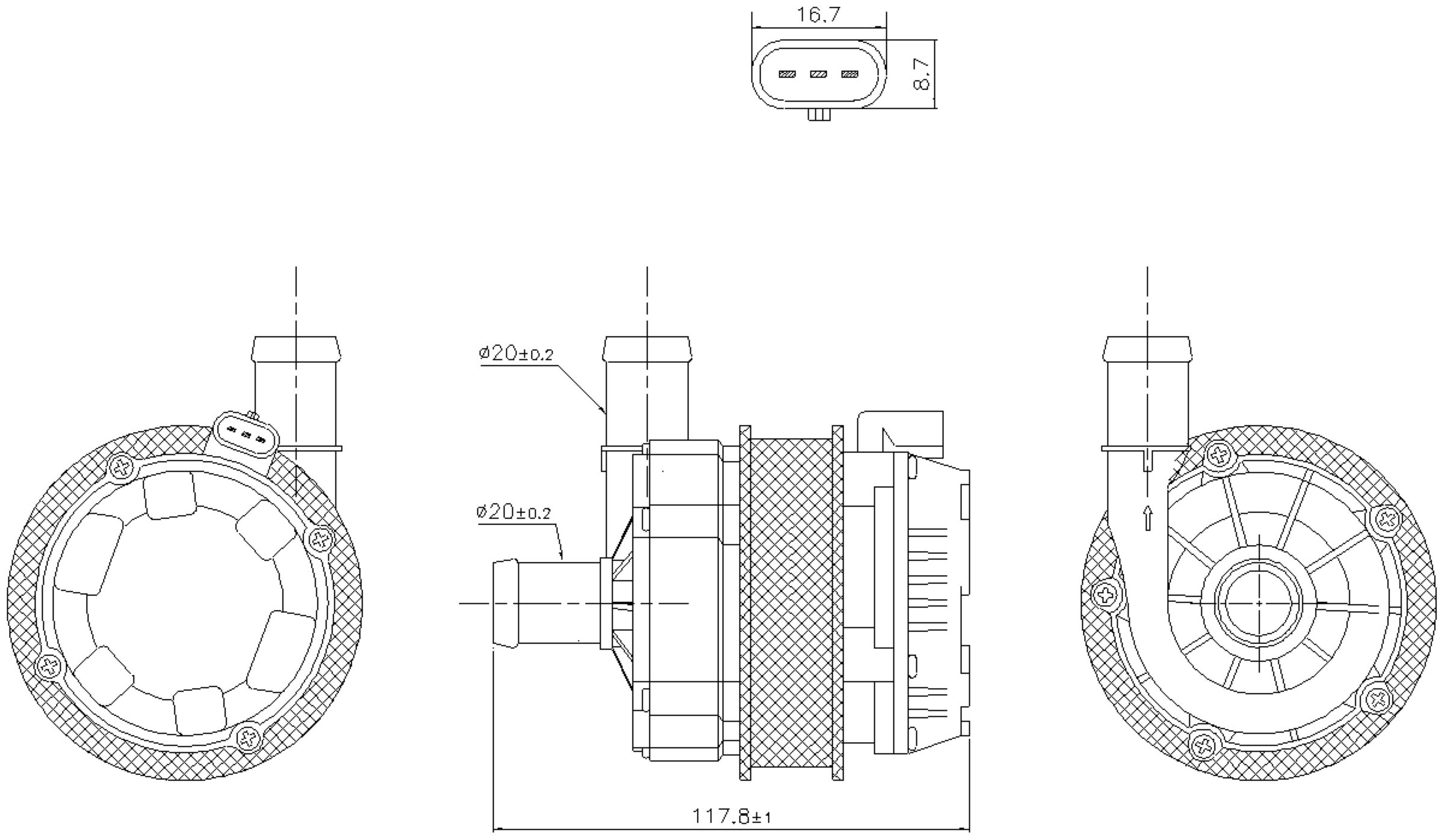 Auxiliary Water Pump