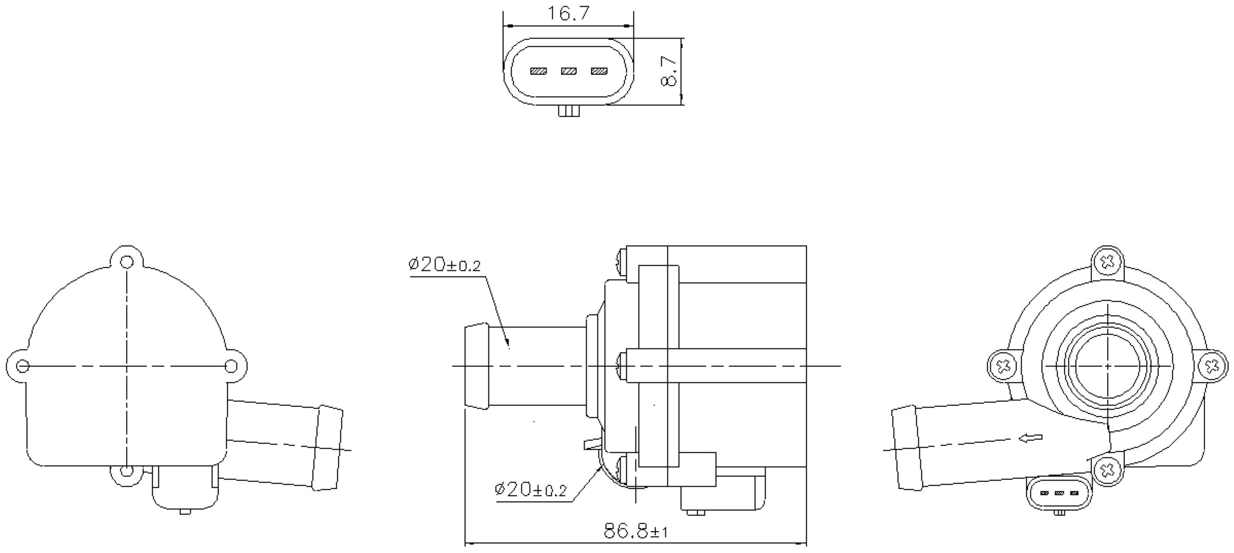 Auxiliary Water Pump