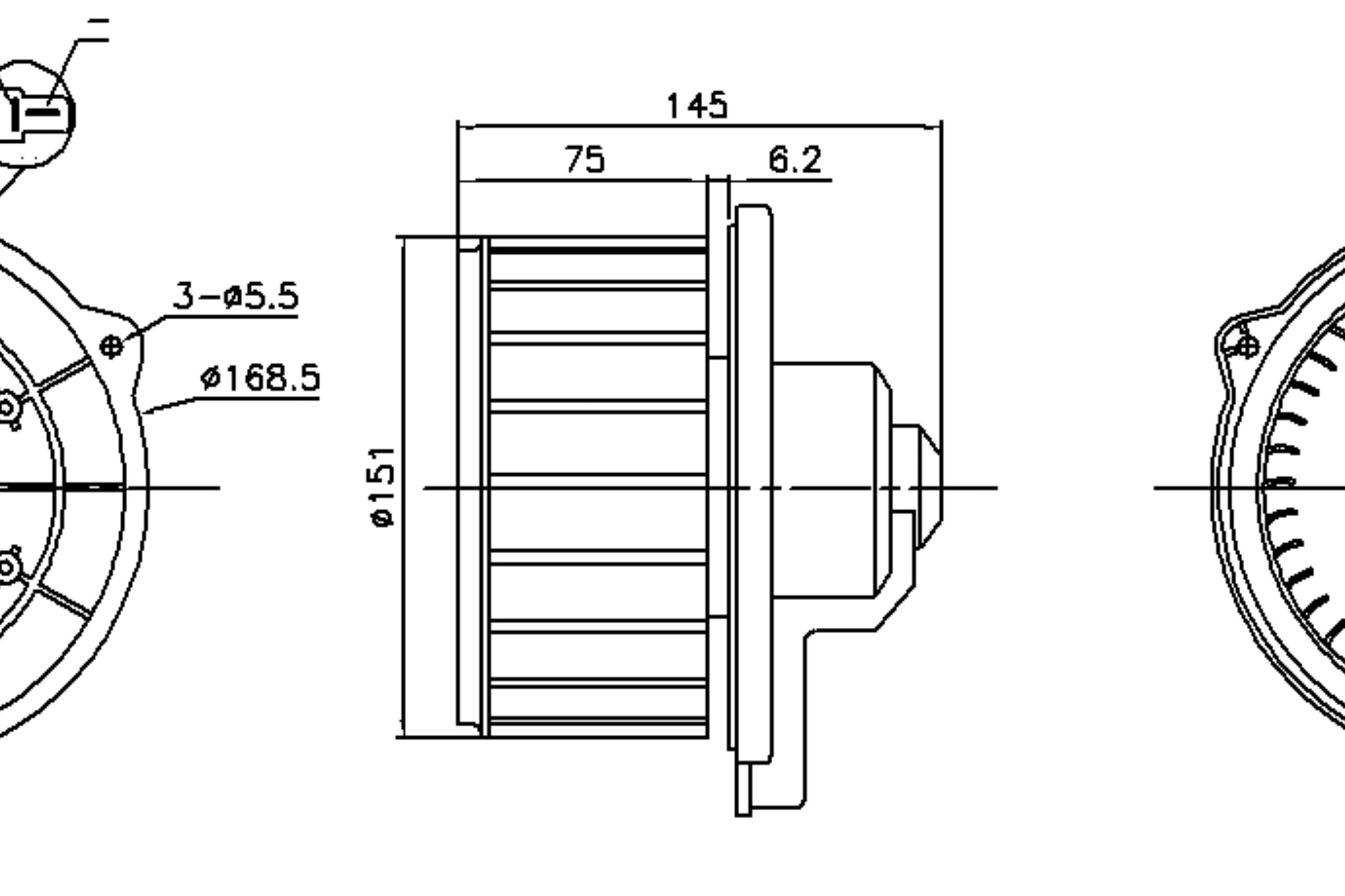 Blower Motor Assembly