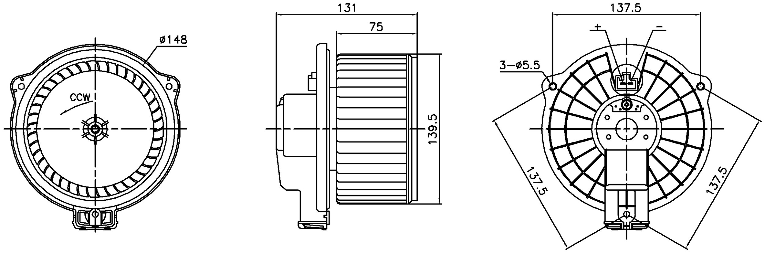 Blower Motor Assembly