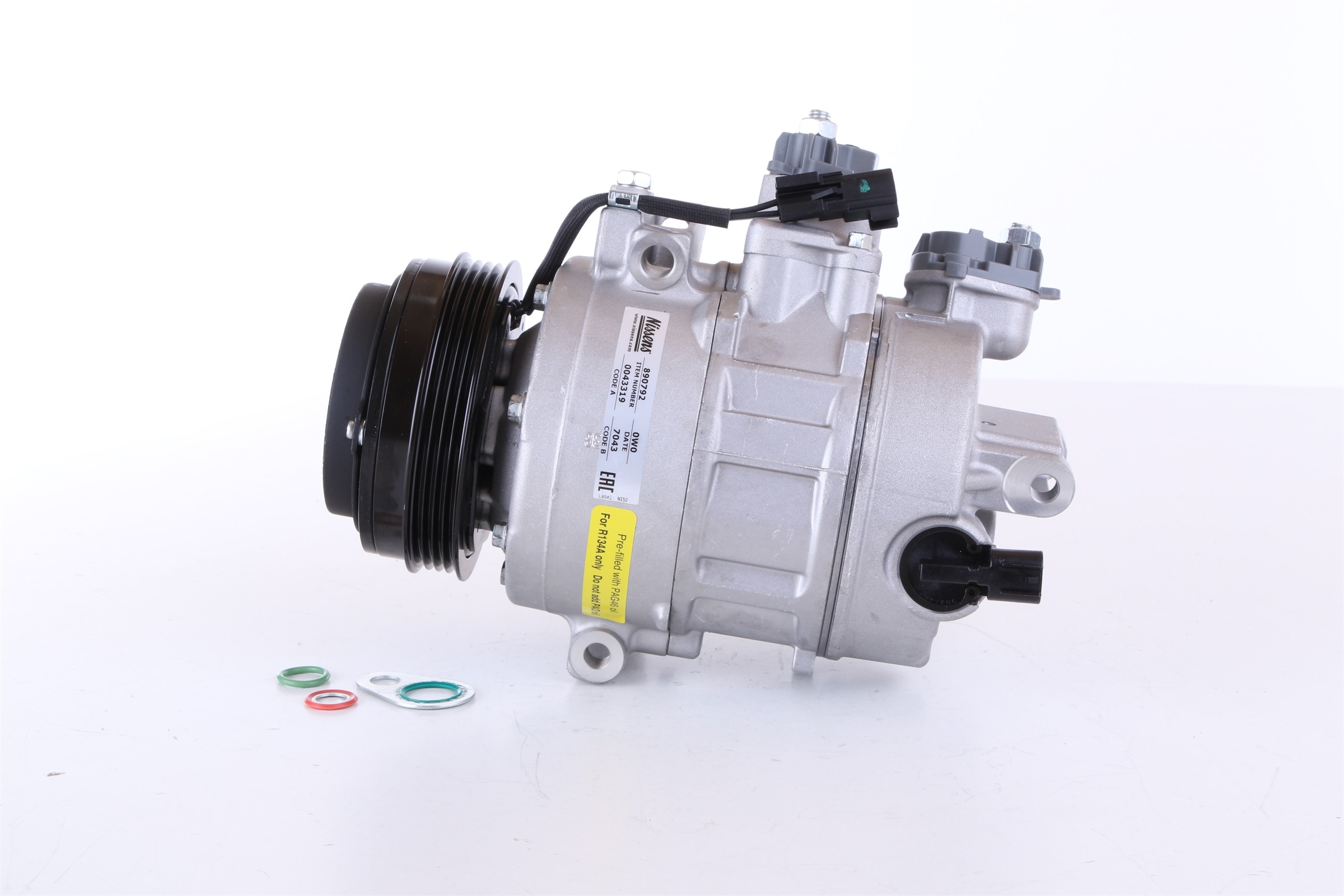 7SBH17C Compressor with Clutch