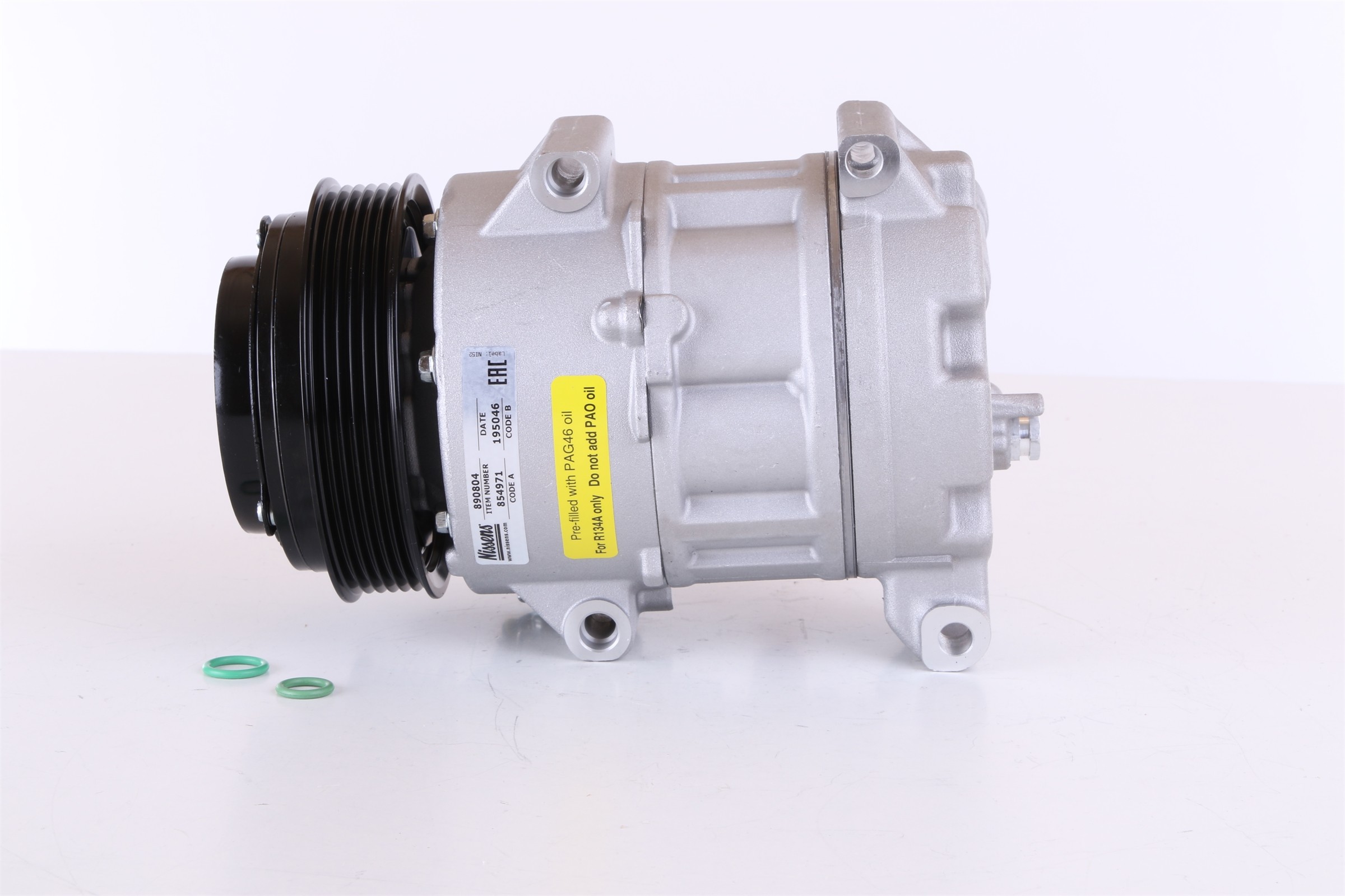 Air Conditioning Compressor with Clutch
