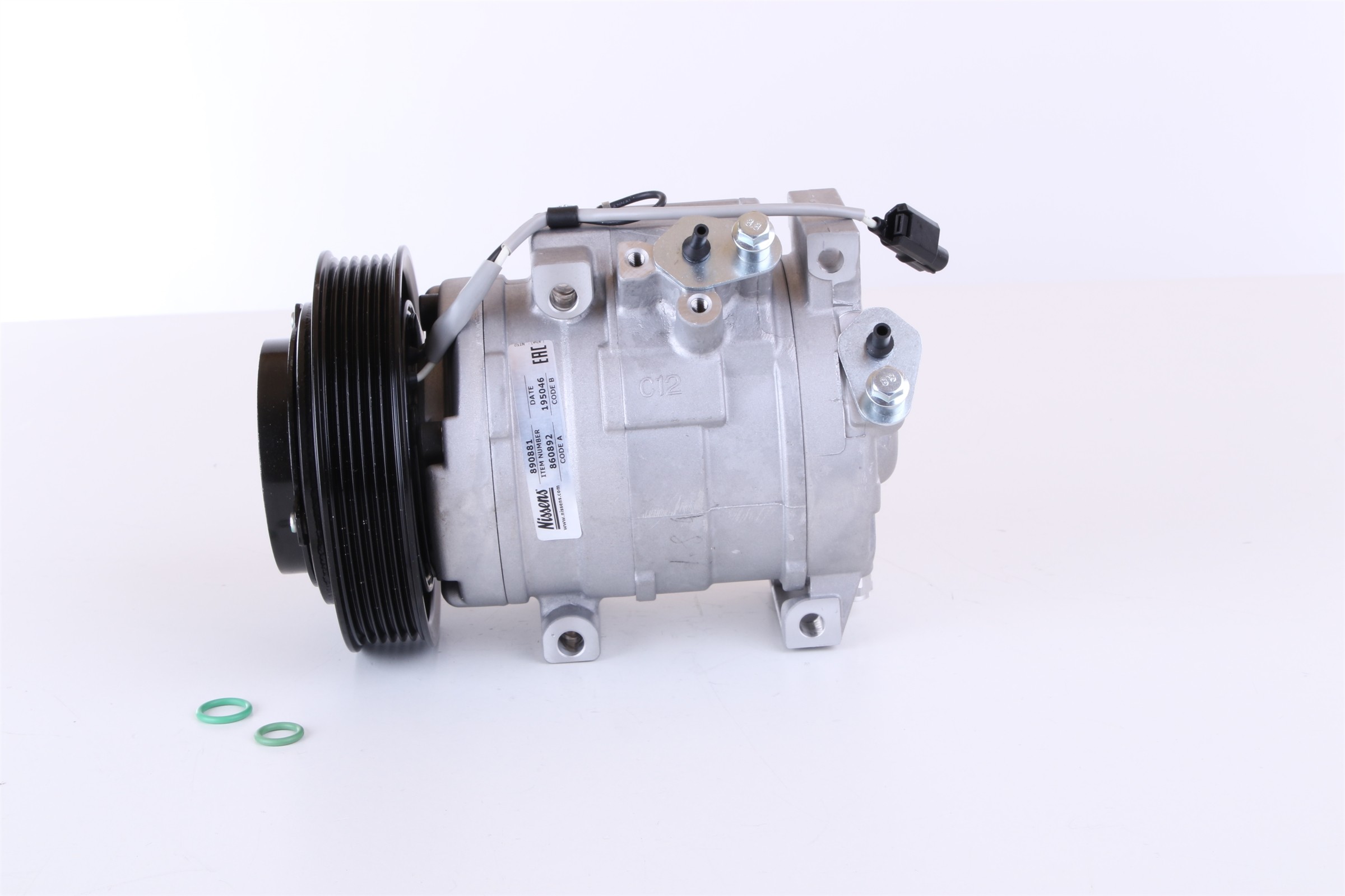 Air Conditioning Compressor with Clutch