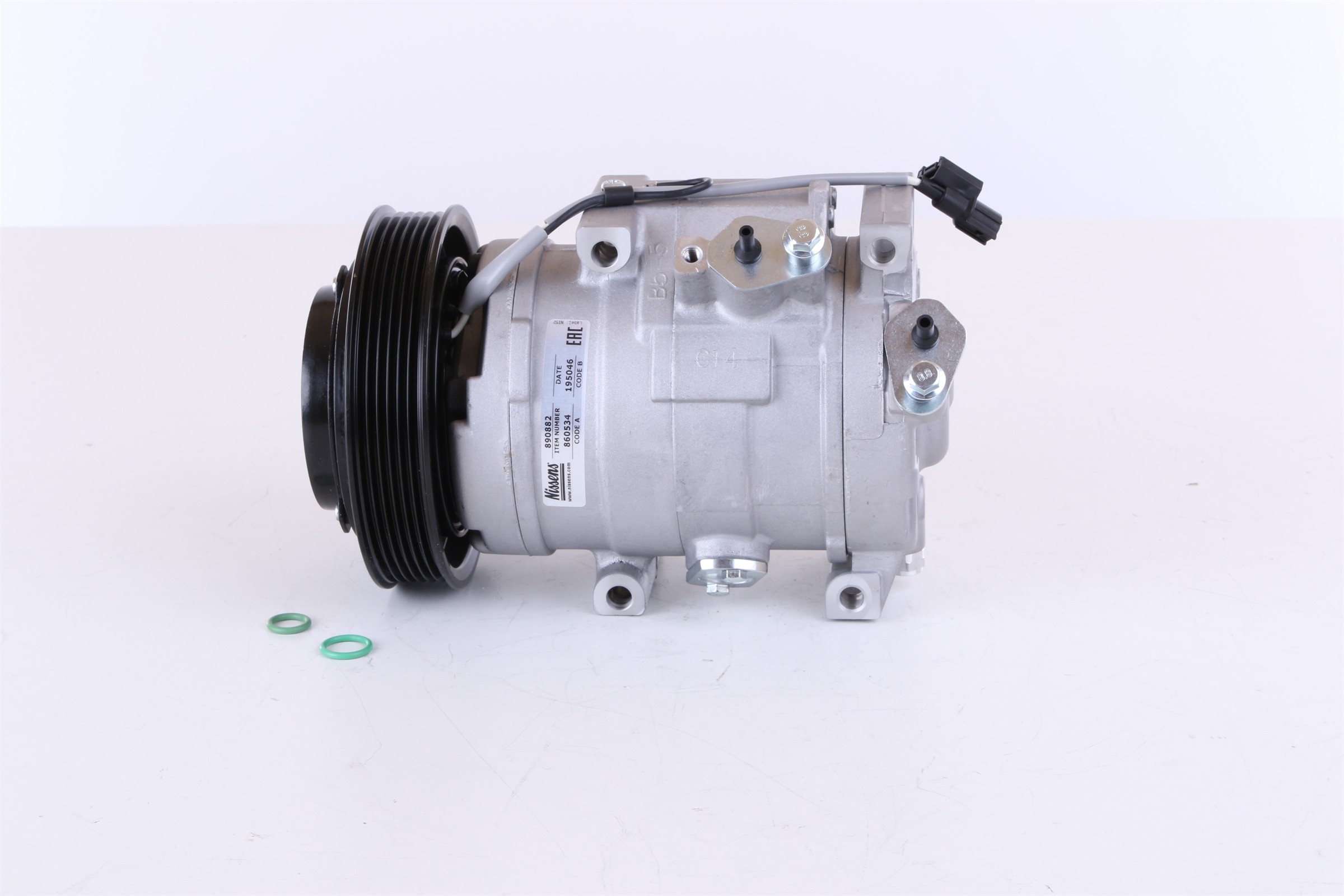 Air Conditioning Compressor with Clutch