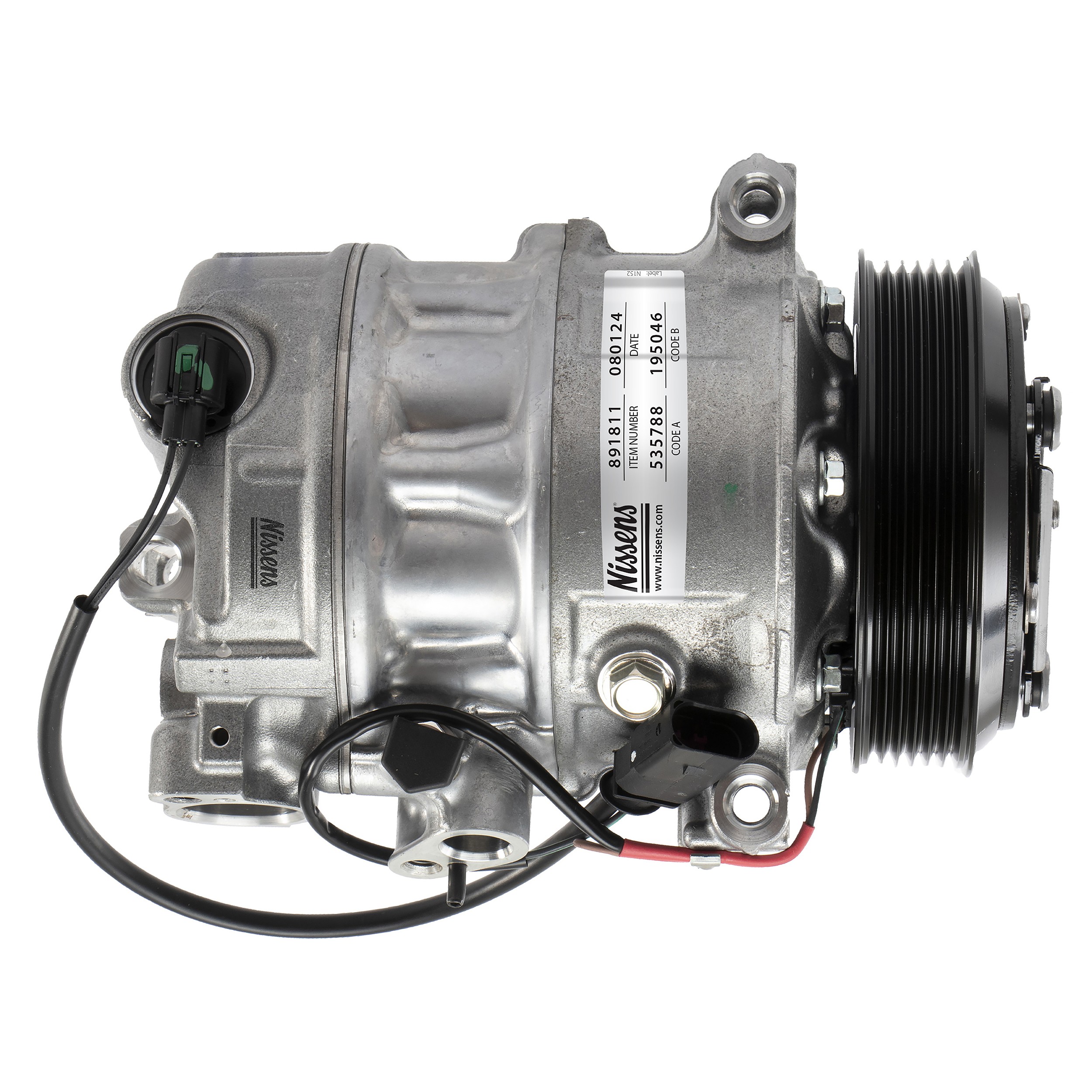 Air Conditioning Compressor with Clutch
