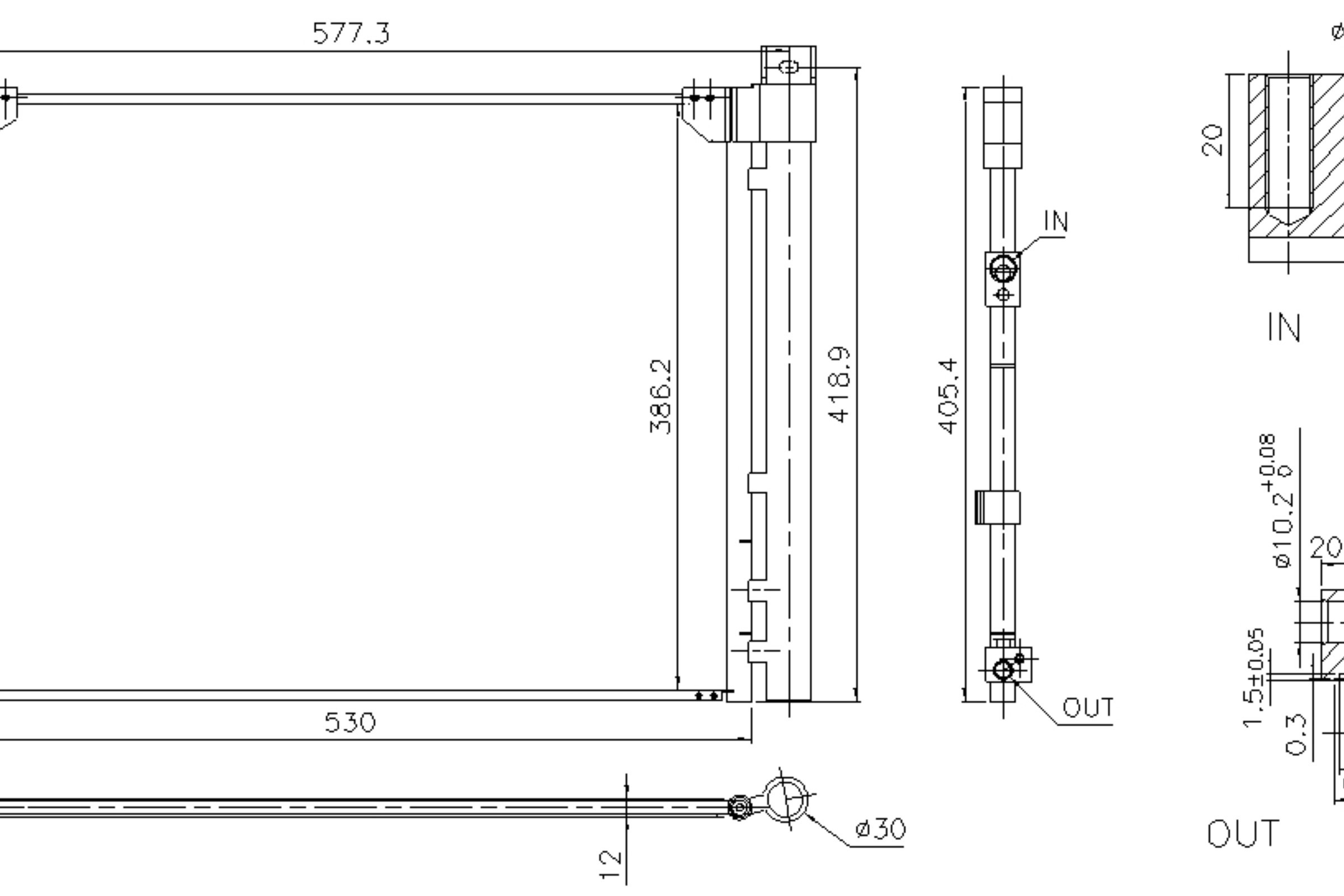 Air Conditioning Condenser/Receiver Drier Assembly