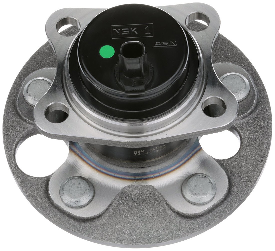WHEEL BEARING AND HUB ASSEMBLY