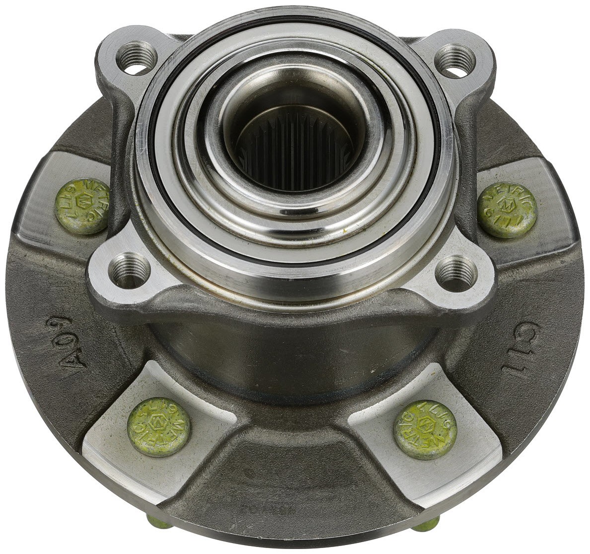 WHEEL BEARING AND HUB ASSEMBLY