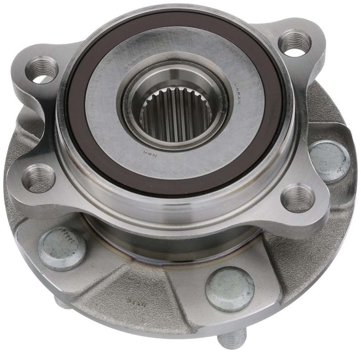 WHEEL BEARING AND HUB ASSEMBLY