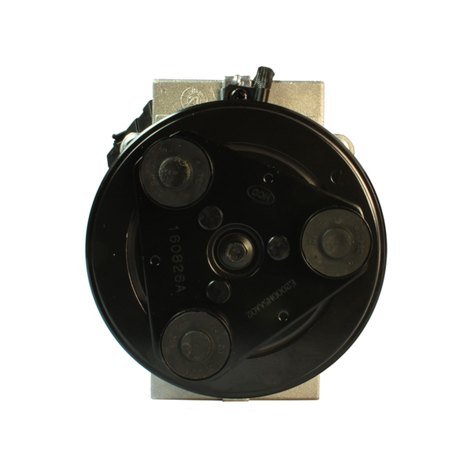 New OE AC Compressor w/ Clutch & Pre-filled Oil, Direct Replacement