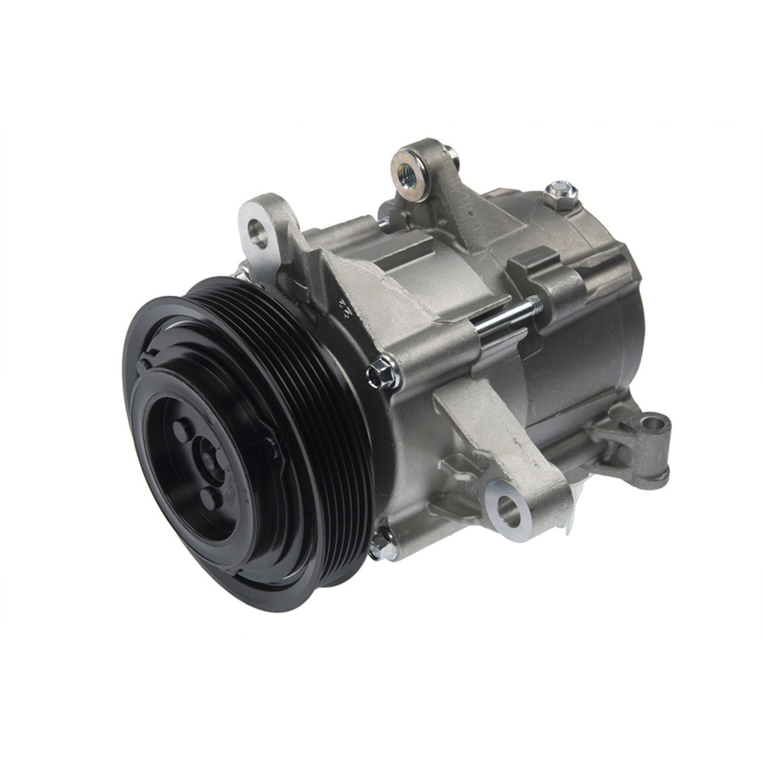 New OE AC Compressor w/ Clutch & Pre-filled Oil, Direct Replacement