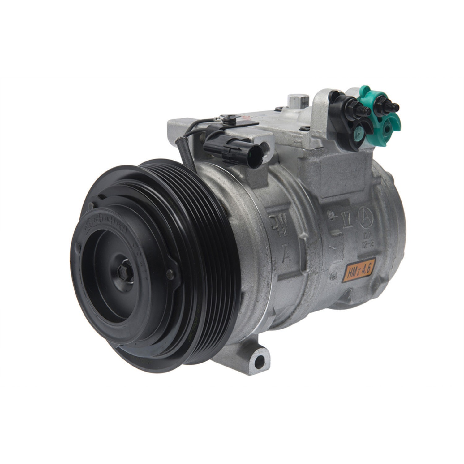 New OE AC Compressor w/ Clutch & Pre-filled Oil, Direct Replacement