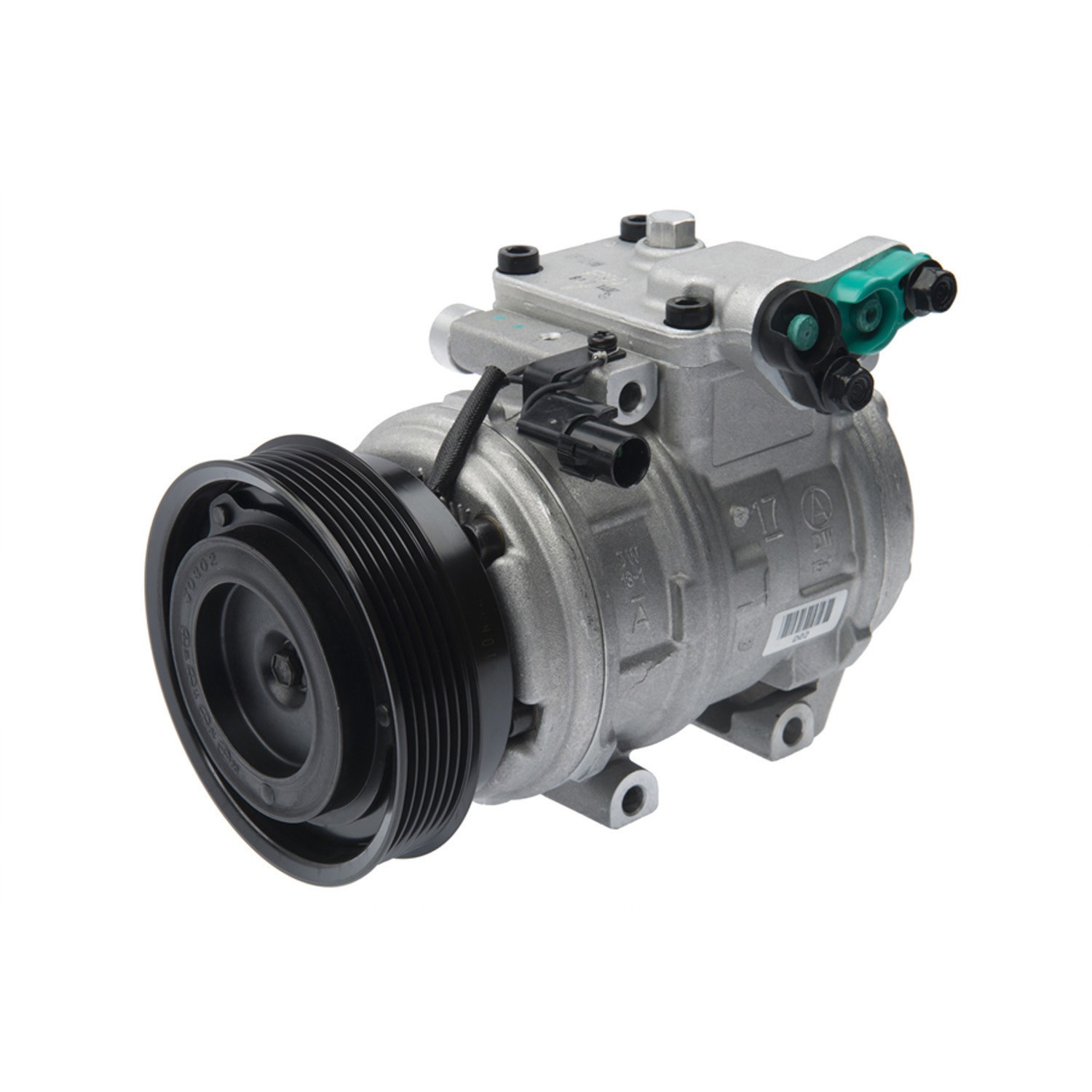 New OE AC Compressor w/ Clutch & Pre-filled Oil, Direct Replacement