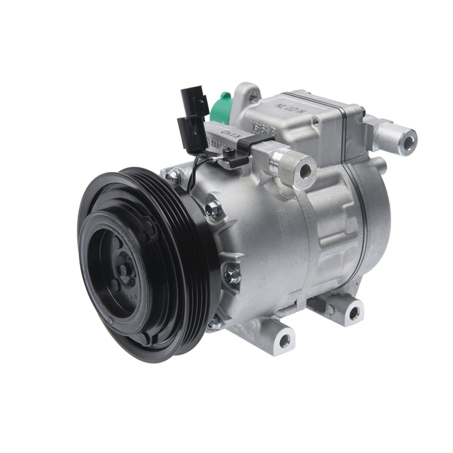 New OE AC Compressor w/ Clutch & Pre-filled Oil, Direct Replacement