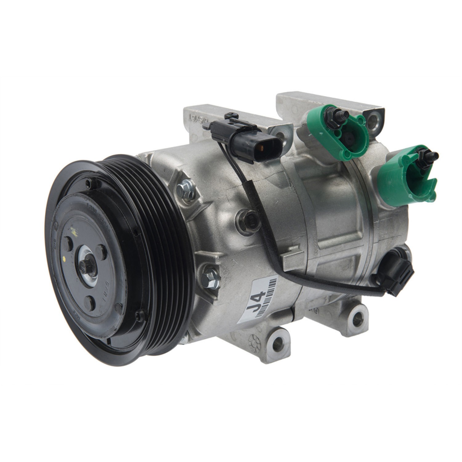 New OE AC Compressor w/ Clutch & Pre-filled Oil, Direct Replacement