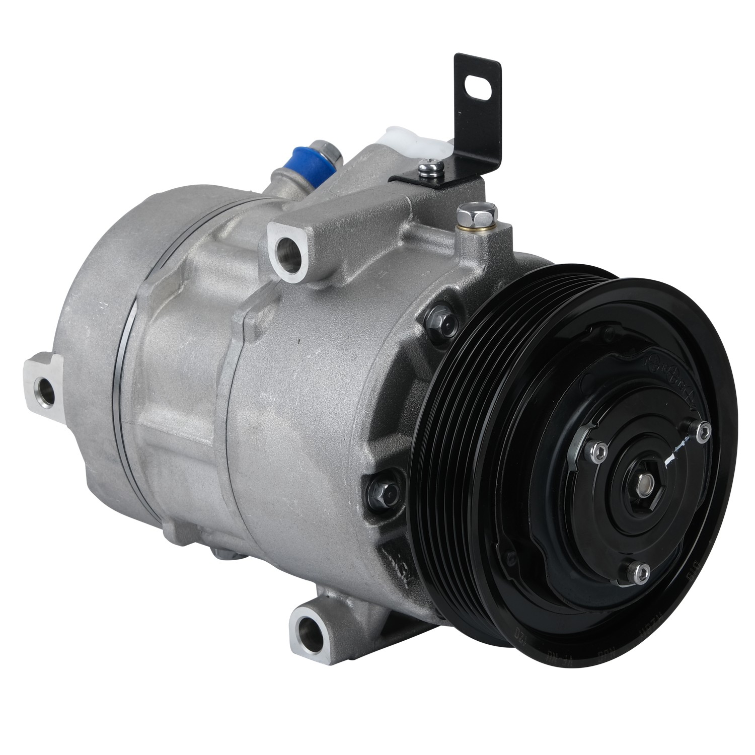 New OE AC Compressor w/ Clutch & Pre-filled Oil, Direct Replacement
