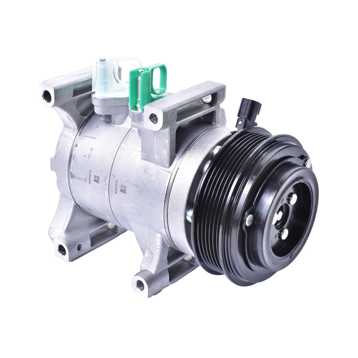 New OE AC Compressor w/ Clutch & Pre-filled Oil, Direct Replacement