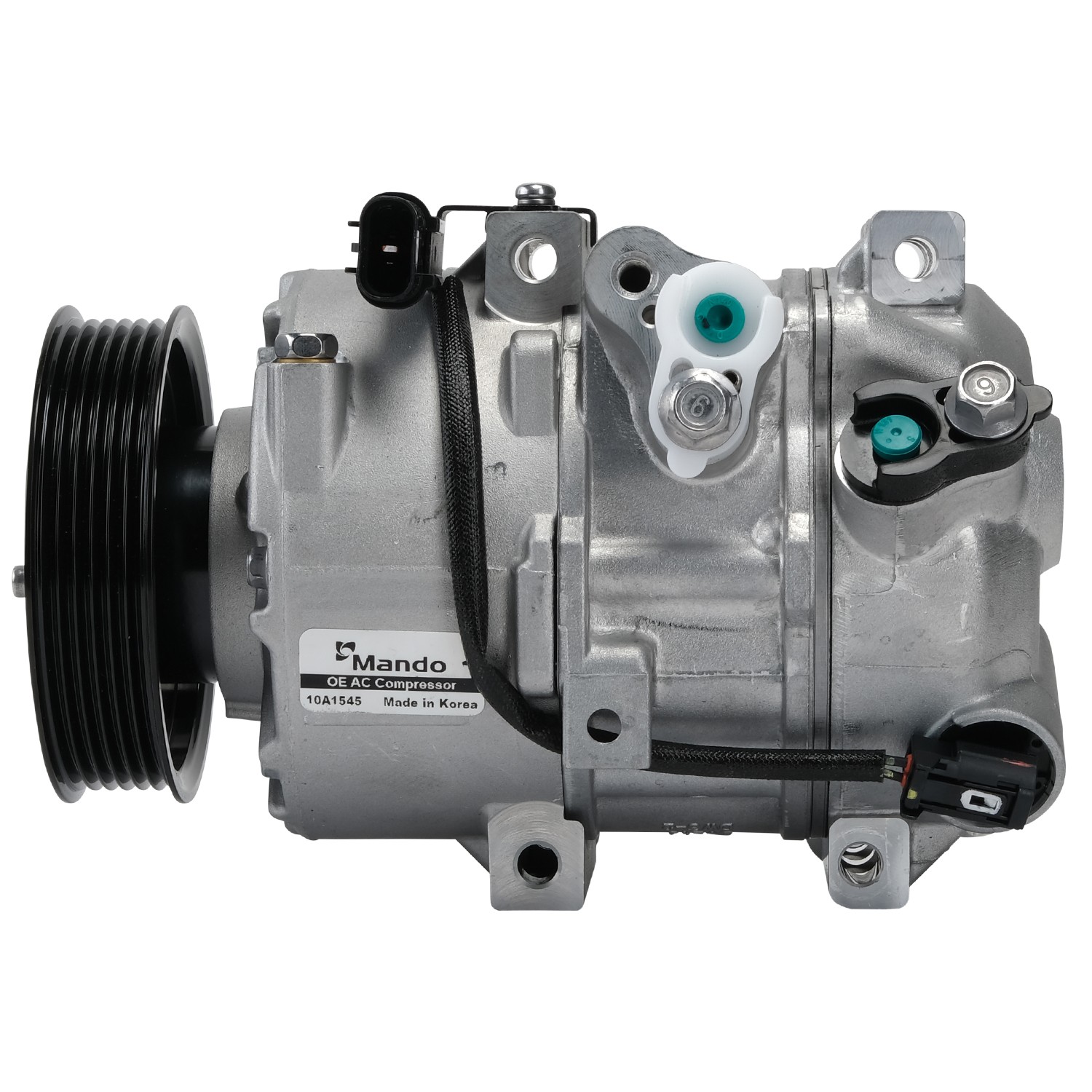 New OE AC Compressor w/ Clutch & Pre-filled Oil, Direct Replacement