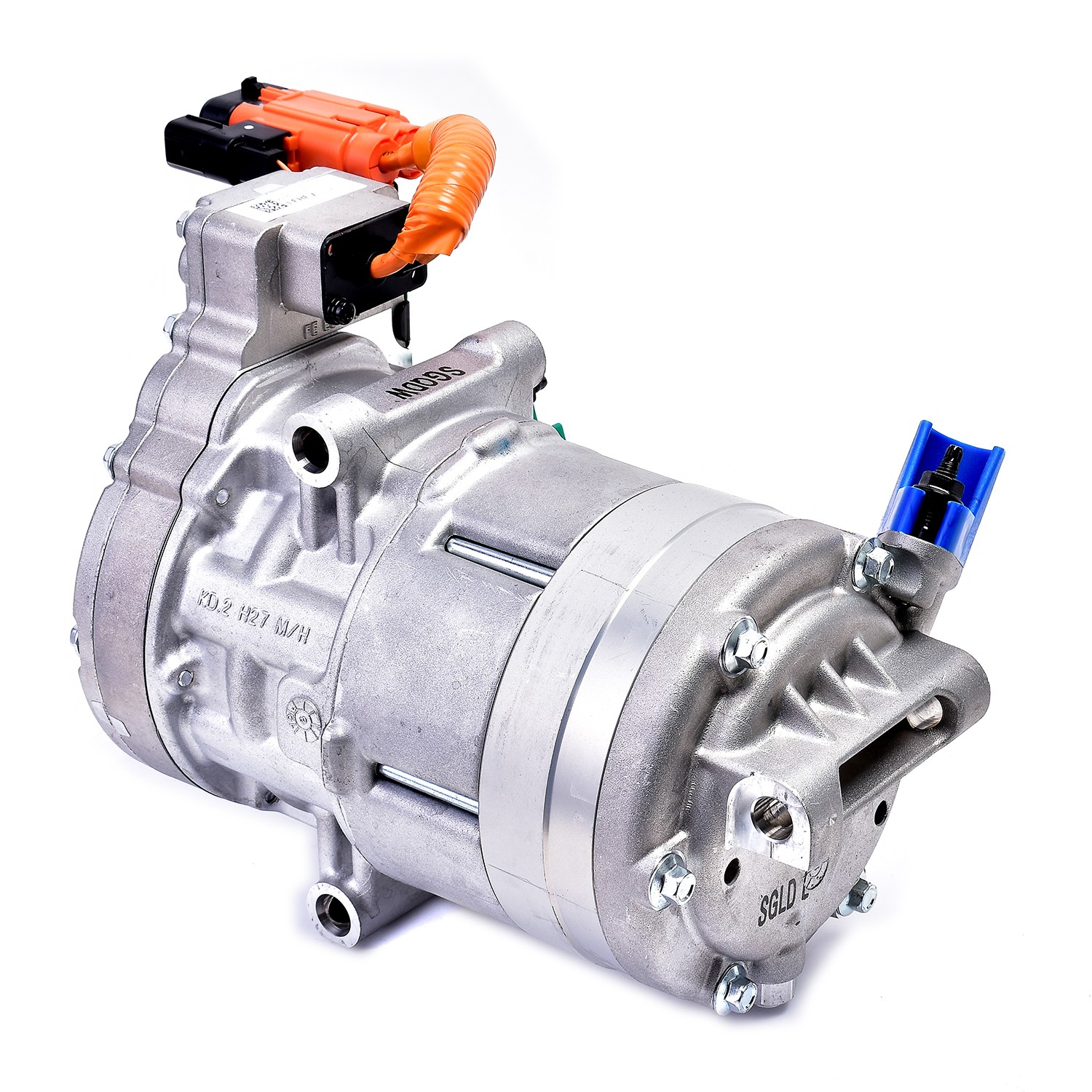 New OE AC Compressor w/ Clutch & Pre-filled Oil, Direct Replacement