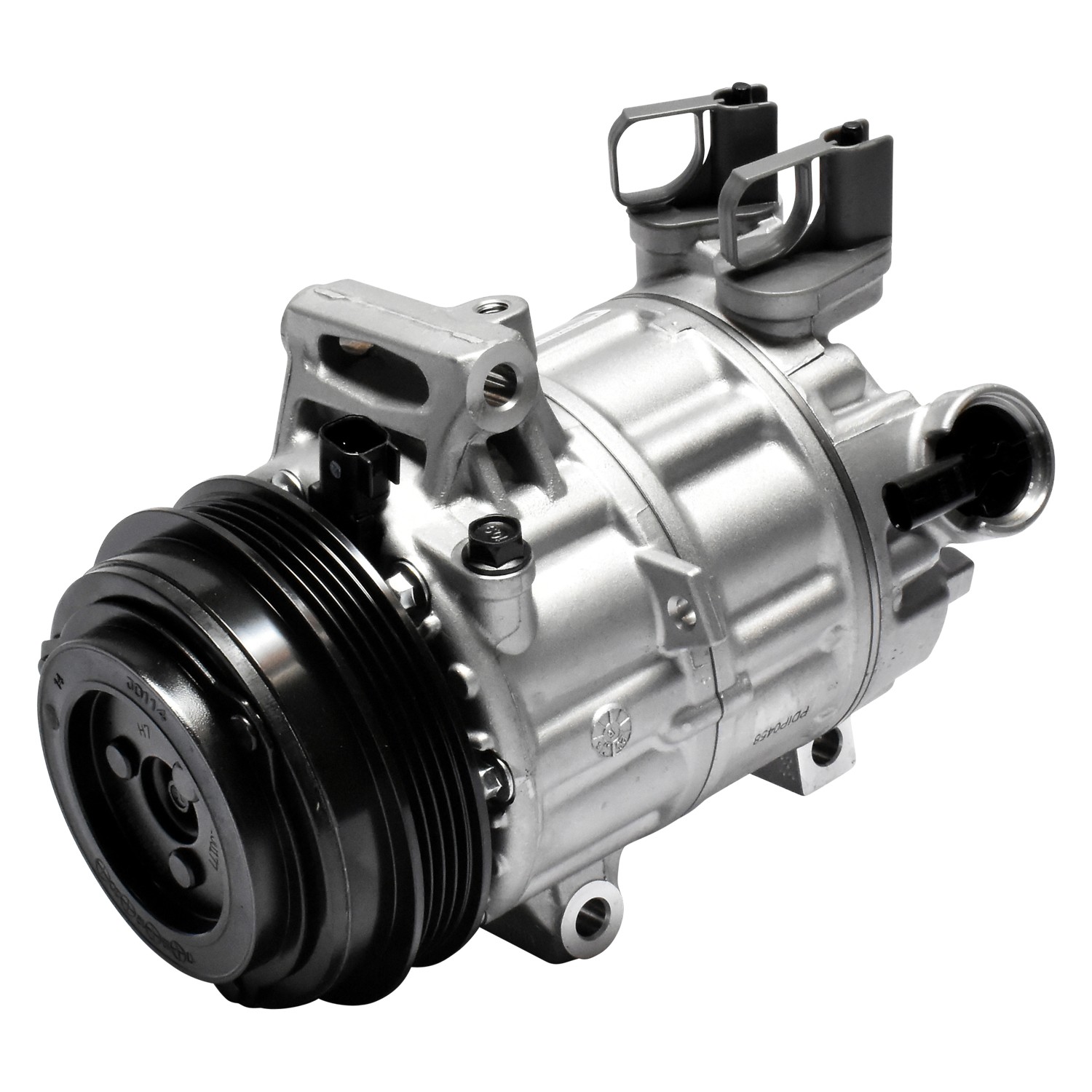 New OE AC Compressor w/ Clutch & Pre-filled Oil, Direct Replacement
