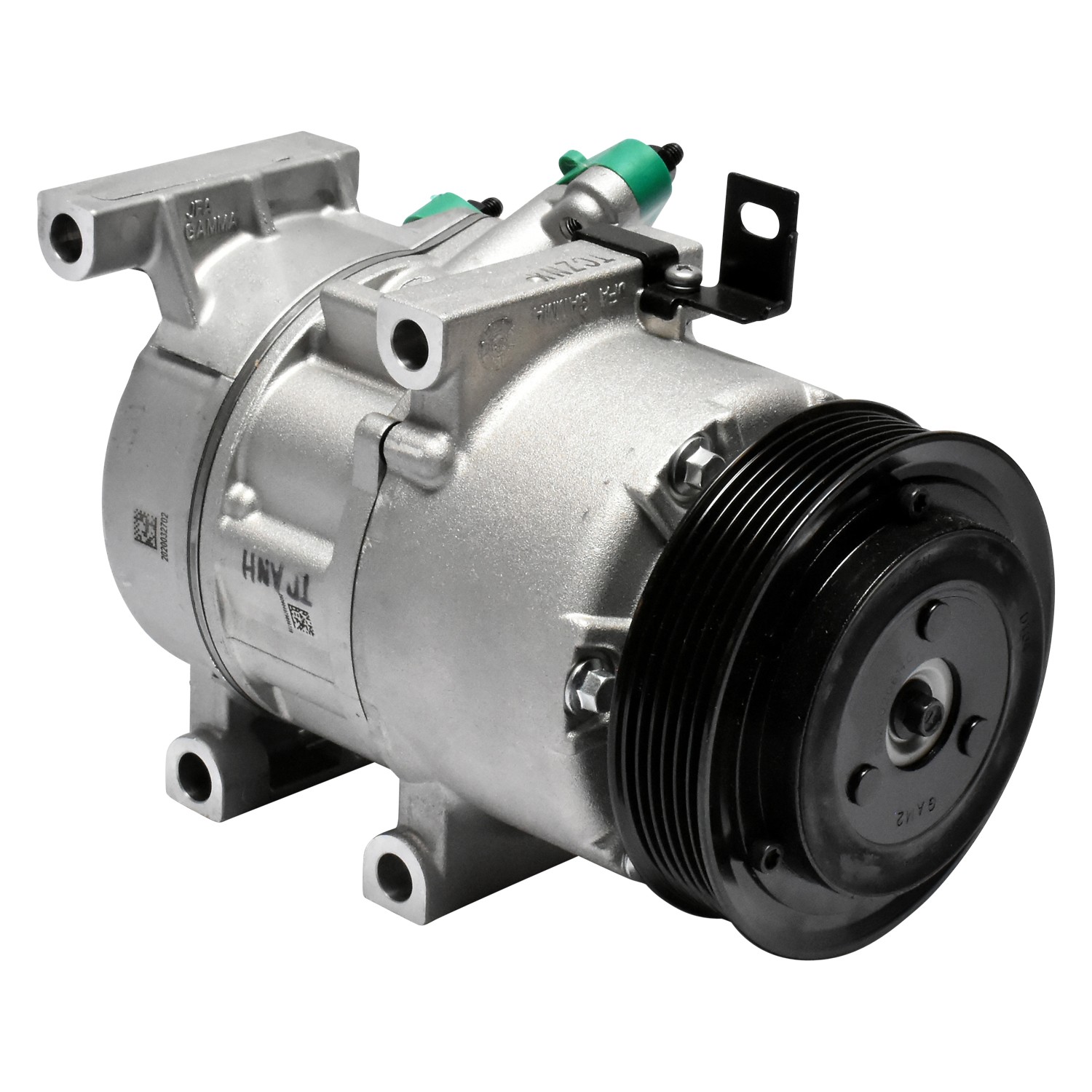 New OE AC Compressor w/ Clutch & Pre-filled Oil, Direct Replacement