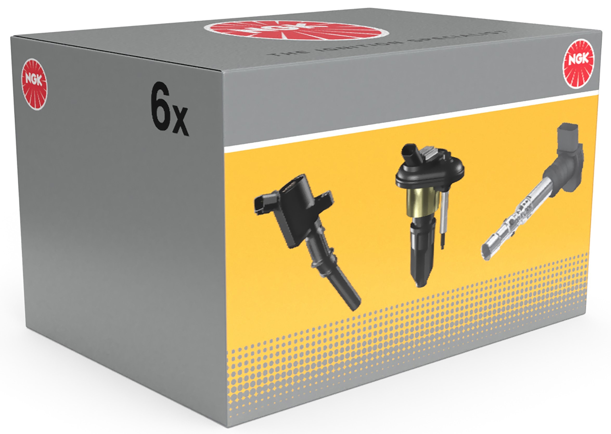 NGK COP (Pencil Type) Ignition Coil Multi-Pack (Qty 6)